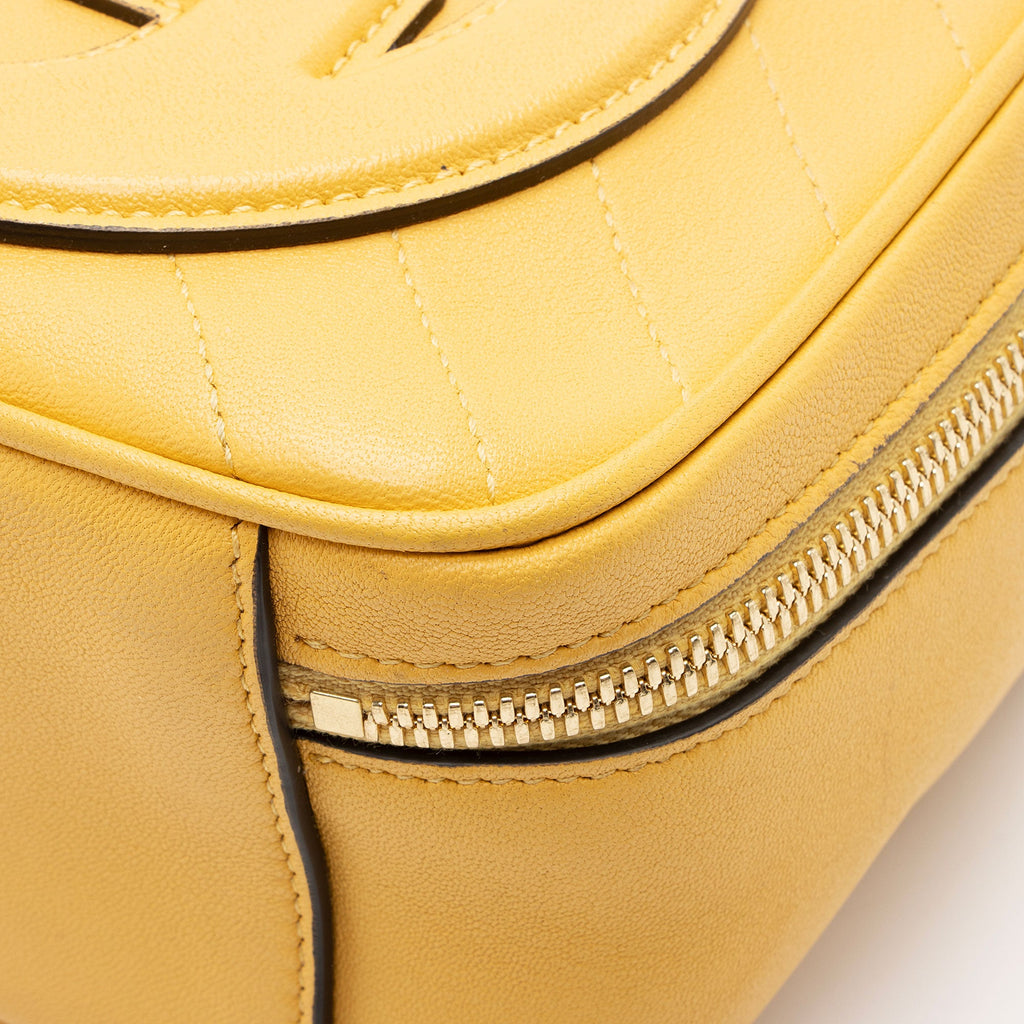 Gucci Diagonal Stitched Calfskin Blondie Top Handle