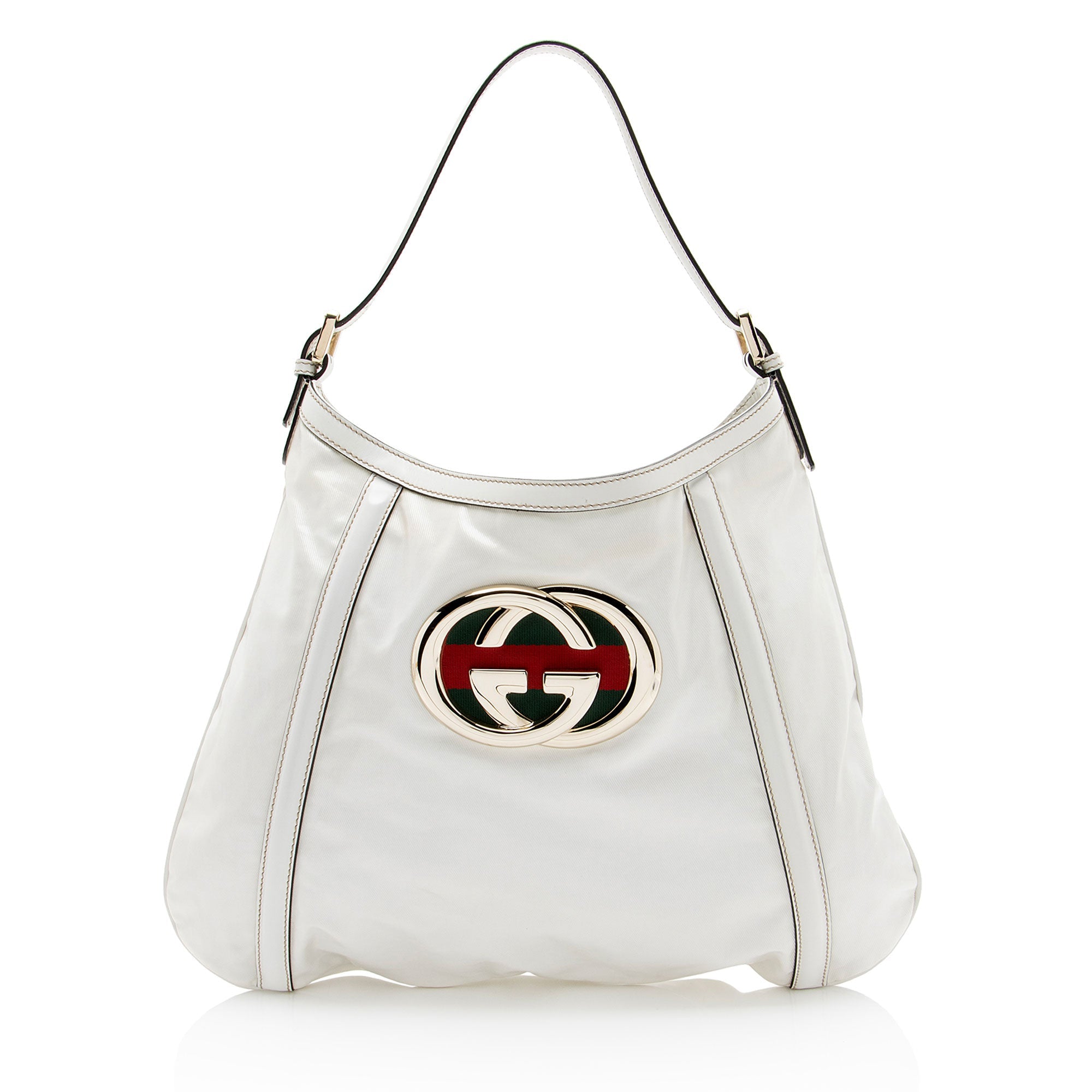Gucci Leather Dialux Britt Hobo