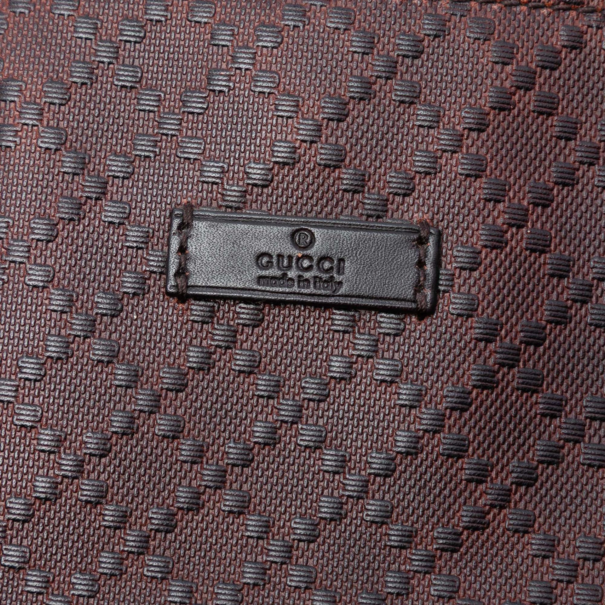 Gucci Diamante Bright Leather Hilary Lux Tote