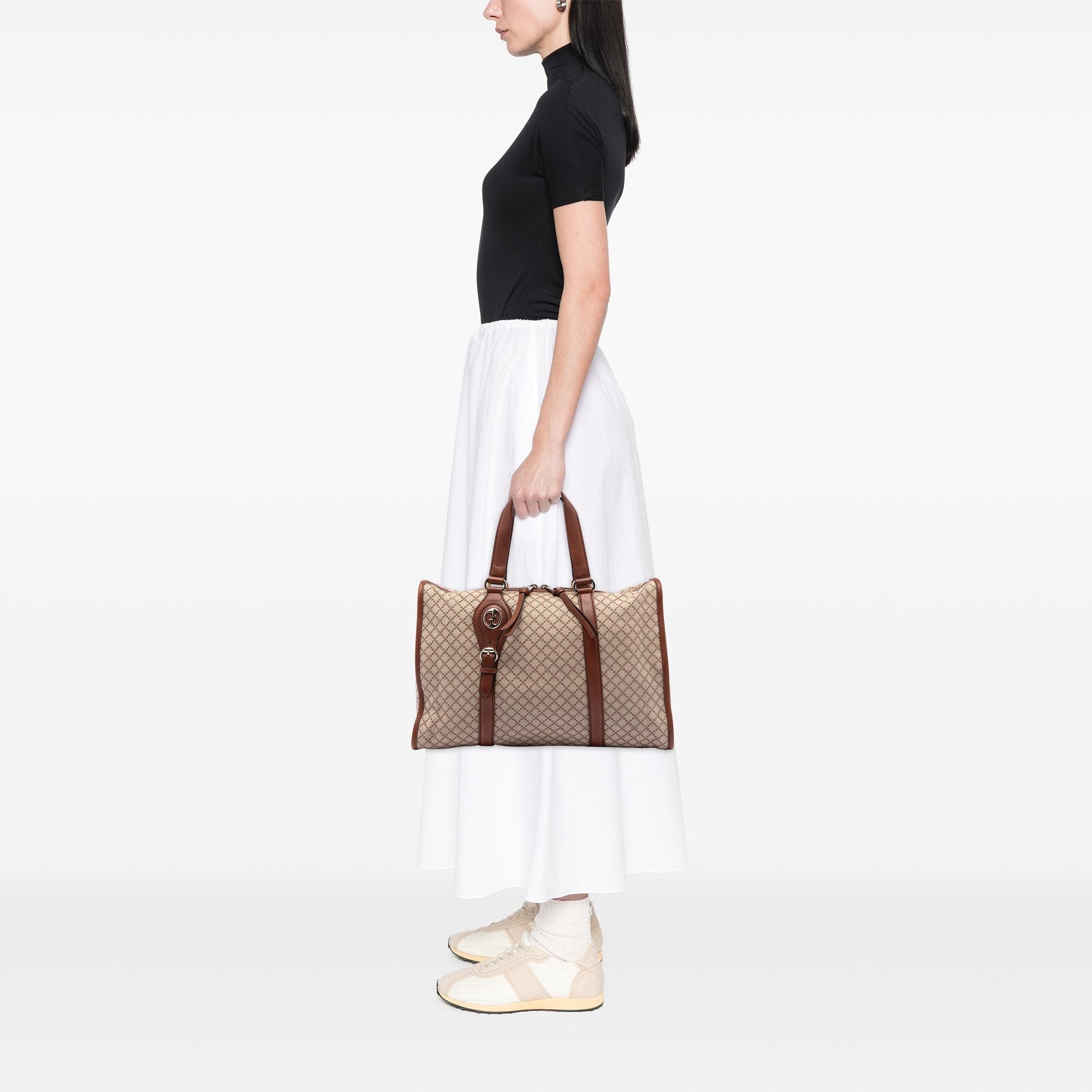 Gucci Diamante Canvas 1973 Tote
