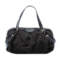 Gucci Diamante Canvas Bridle Satchel
