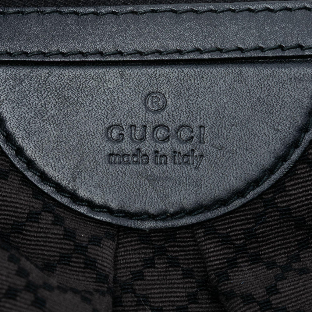 Gucci Diamante Canvas Bridle Satchel