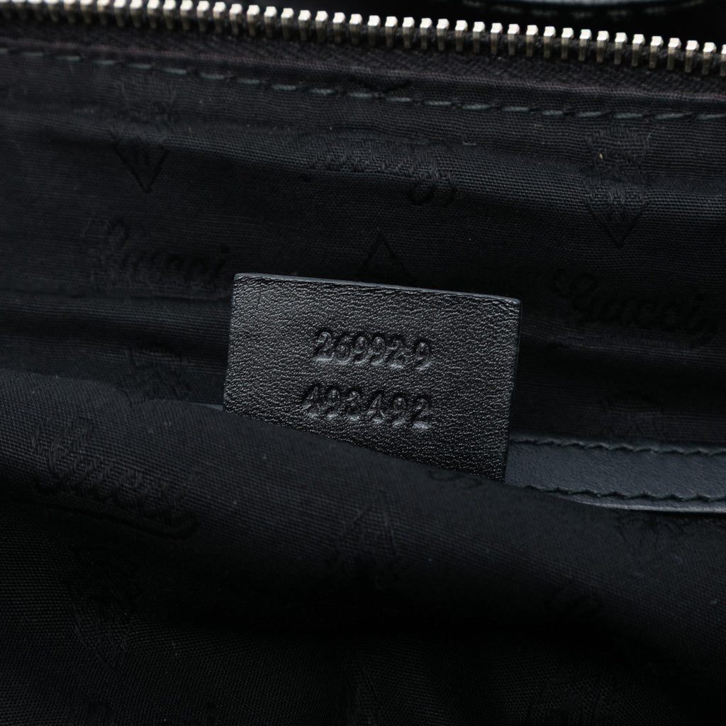 Gucci Diamante Canvas Bridle Satchel
