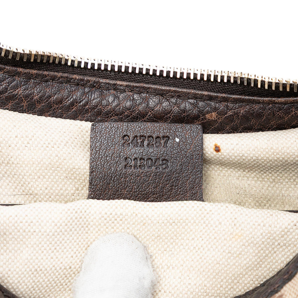 Gucci Diamante Canvas Catherine Shoulder Bag