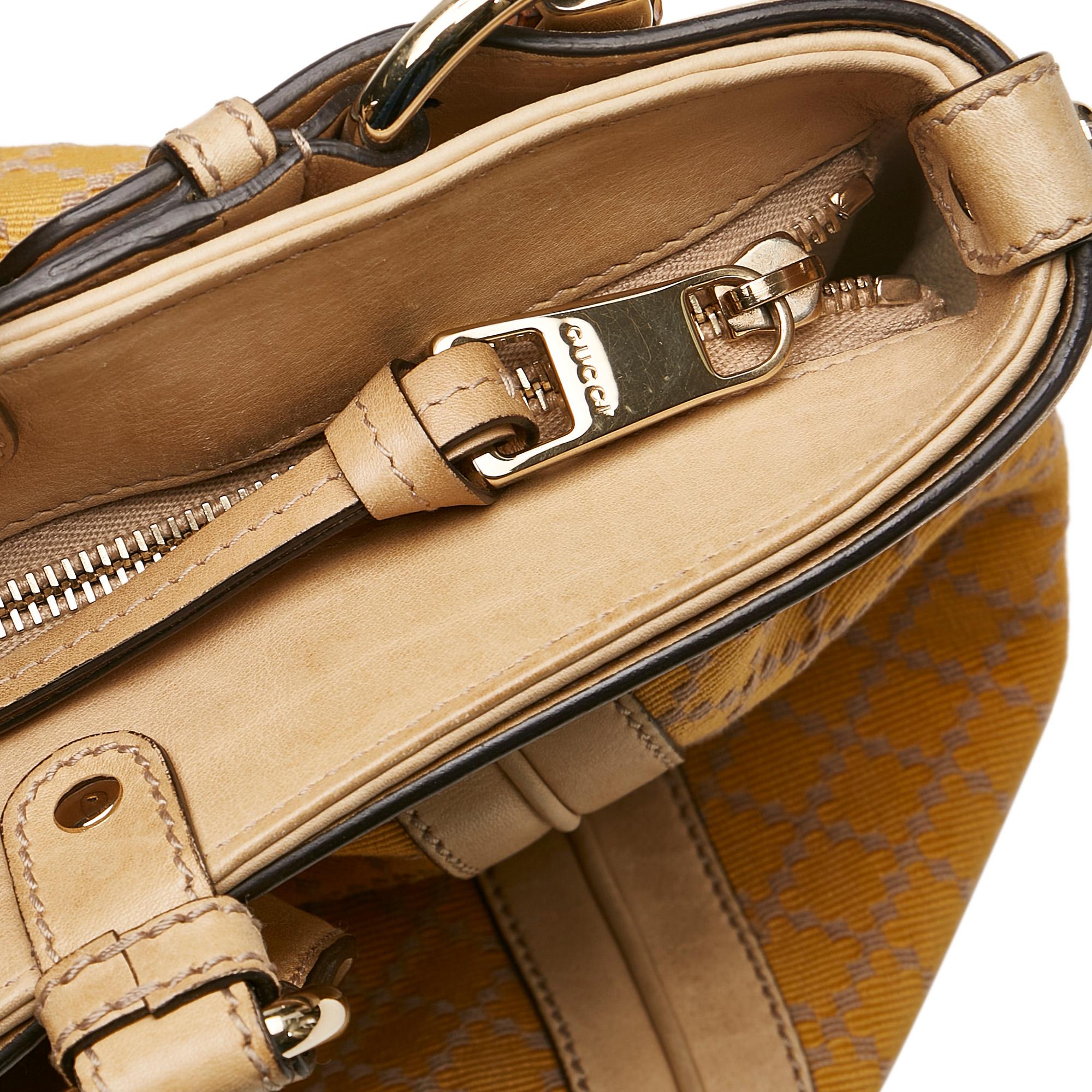 Gucci Diamante Canvas Handbag (SHG-34439)