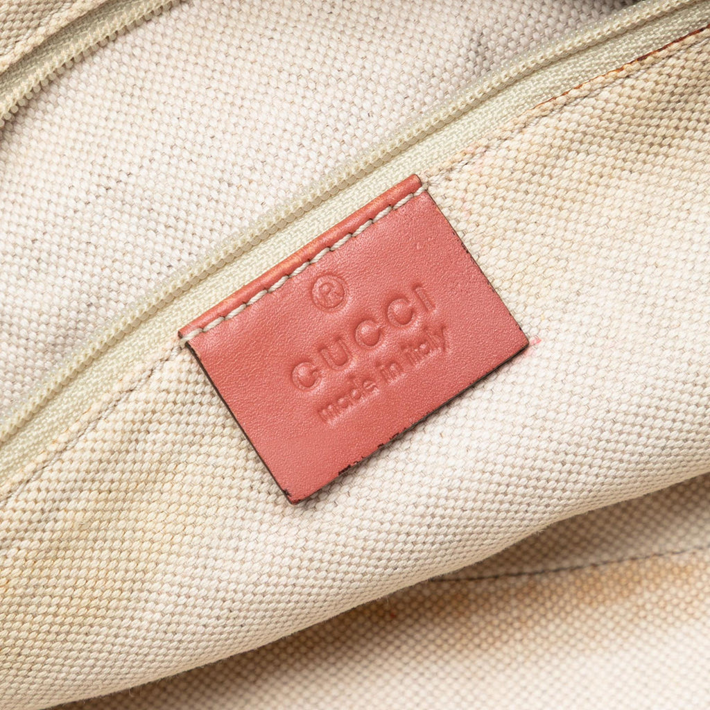 Gucci Diamante Canvas Sukey Satchel
