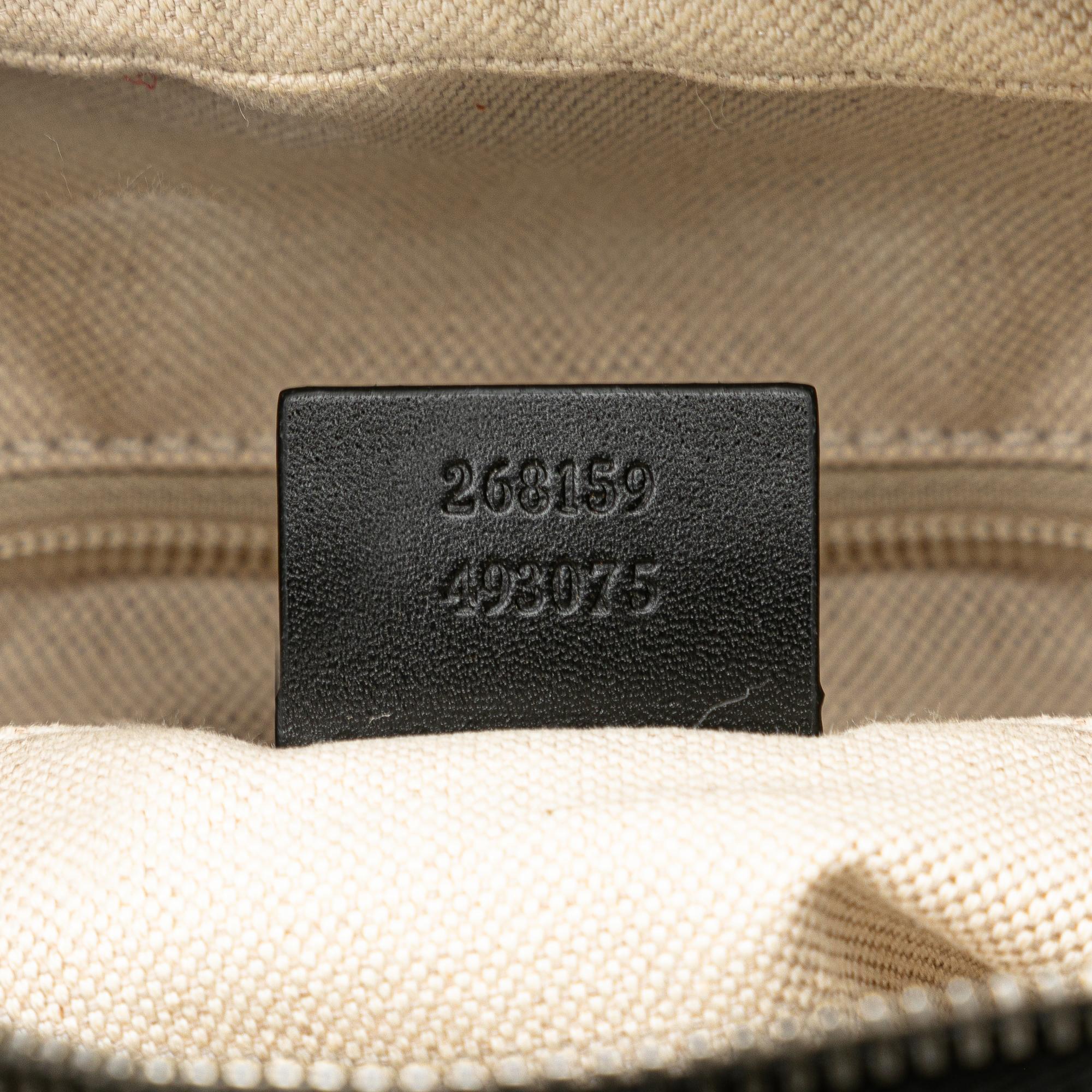 Gucci Diamante Coated Canvas Zip Crossbody