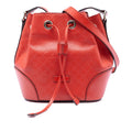 Gucci Diamante Leather Bright Bucket Bag