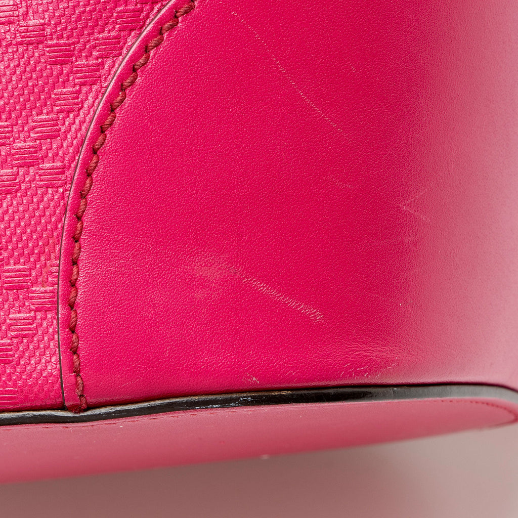Gucci Diamante Leather Bright Bucket Bag