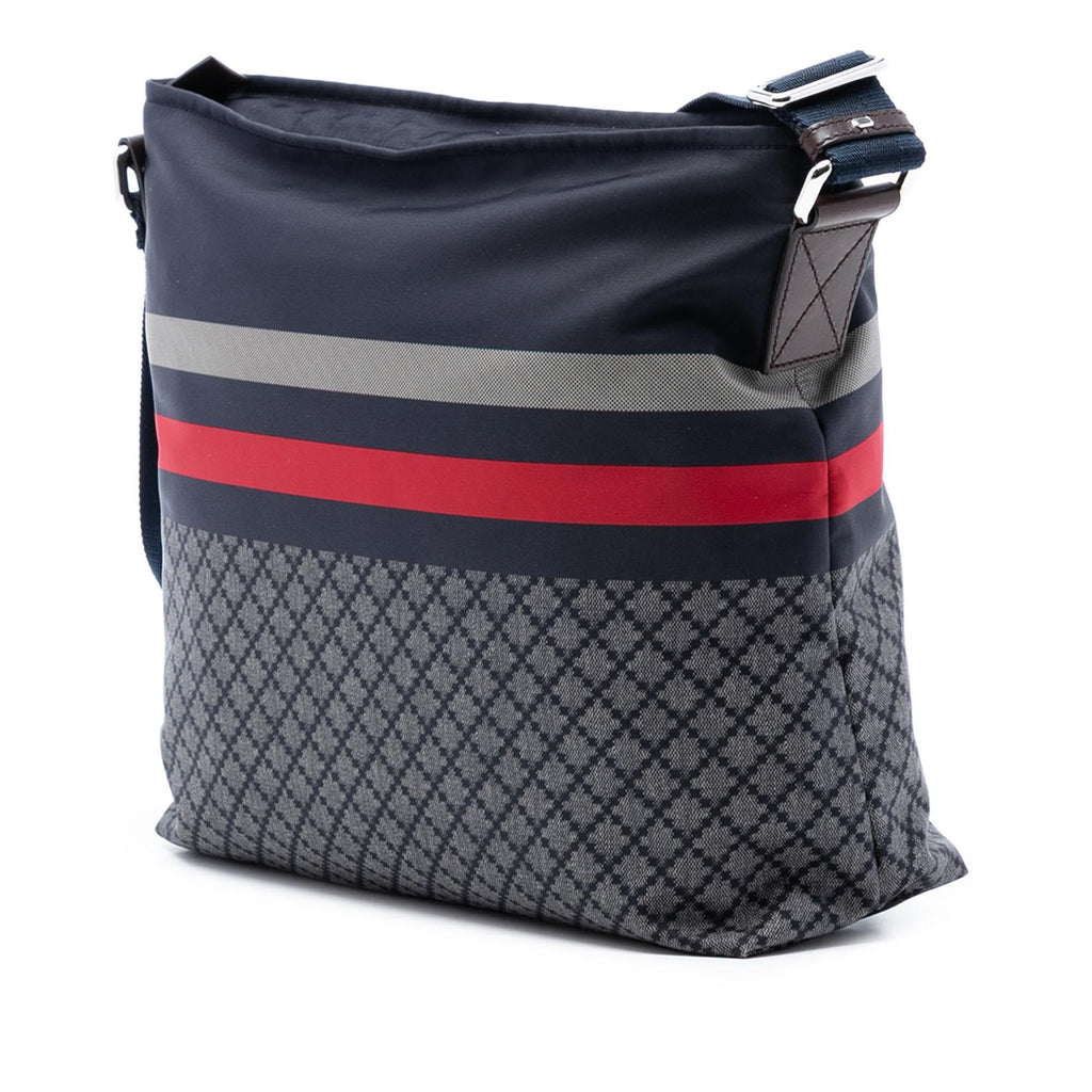 Gucci Diamante Nylon Web Crossbody
