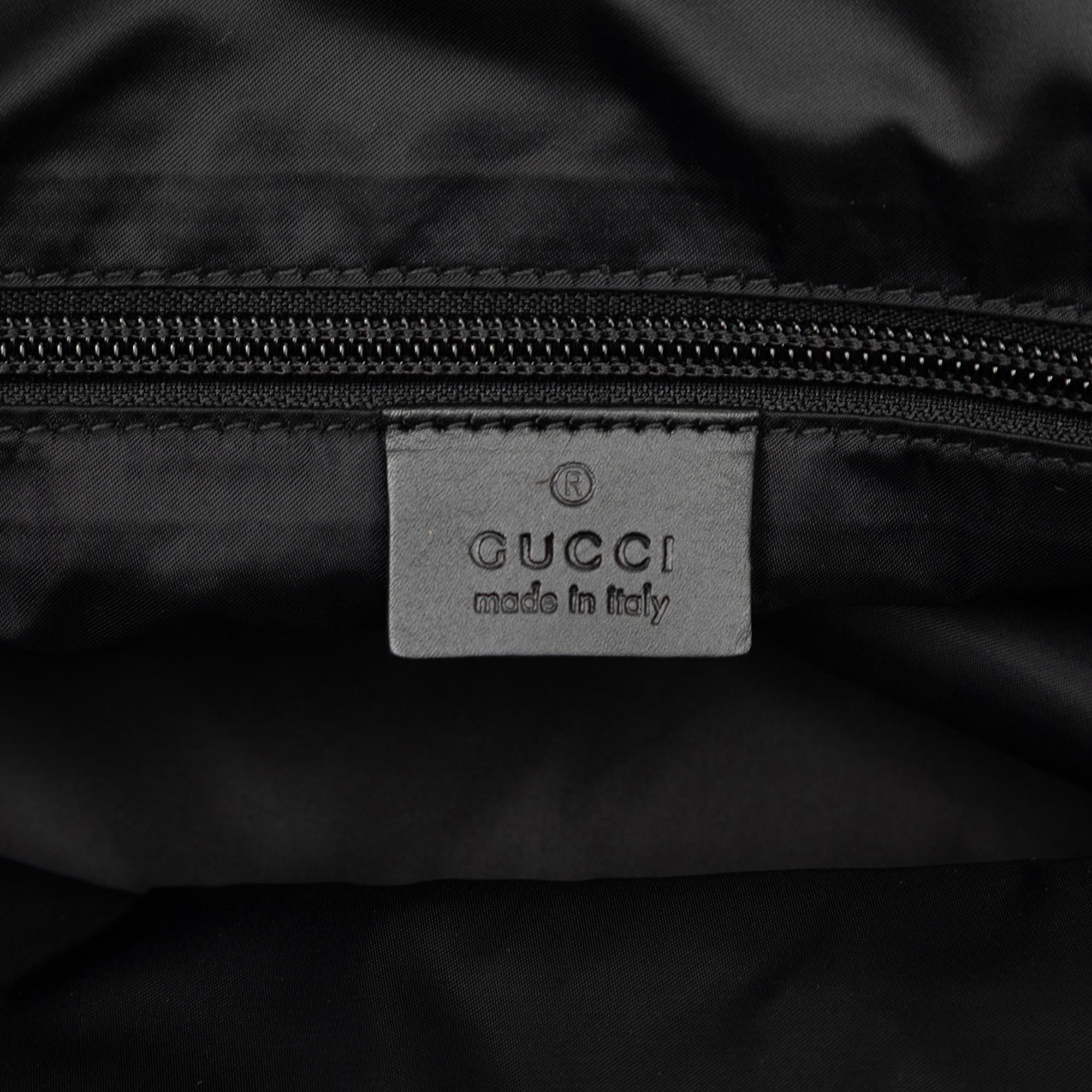 Gucci Diamante Nylon Web Tote