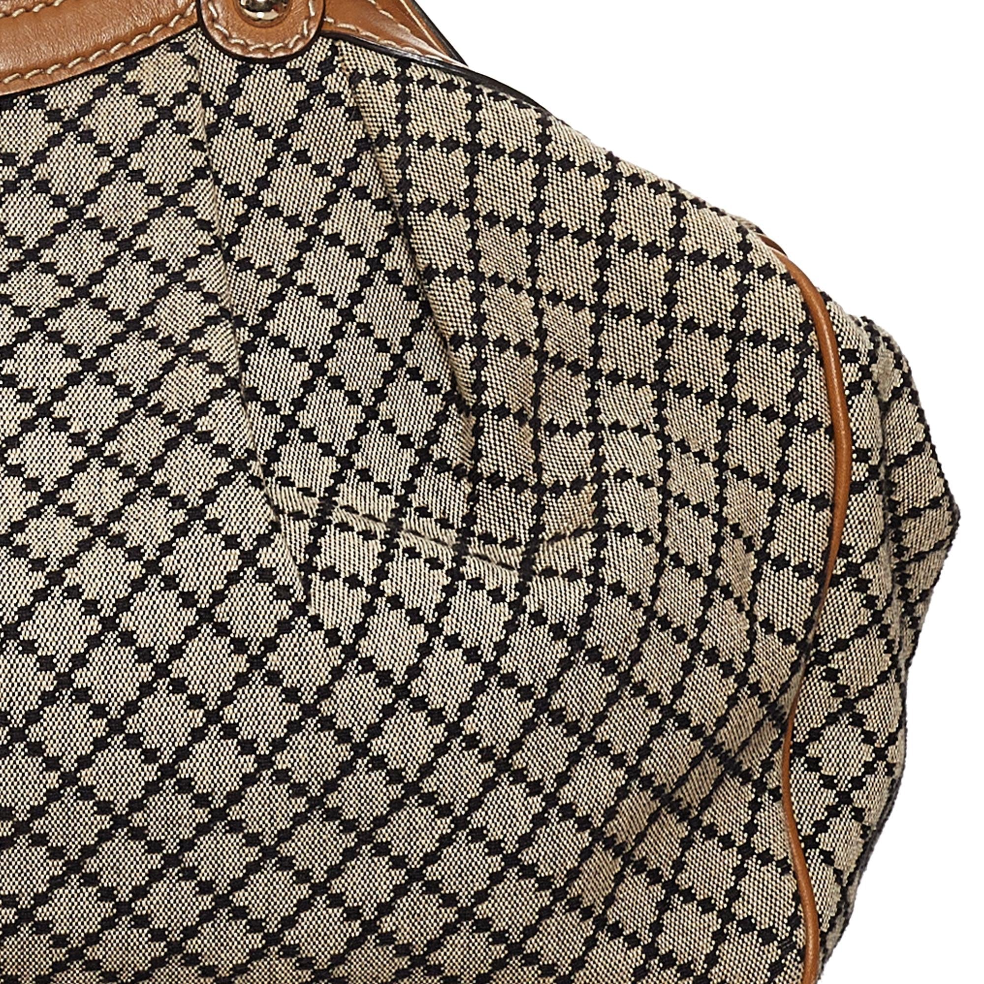 Gucci Diamante Sukey Canvas Tote Bag (SHG-30178)