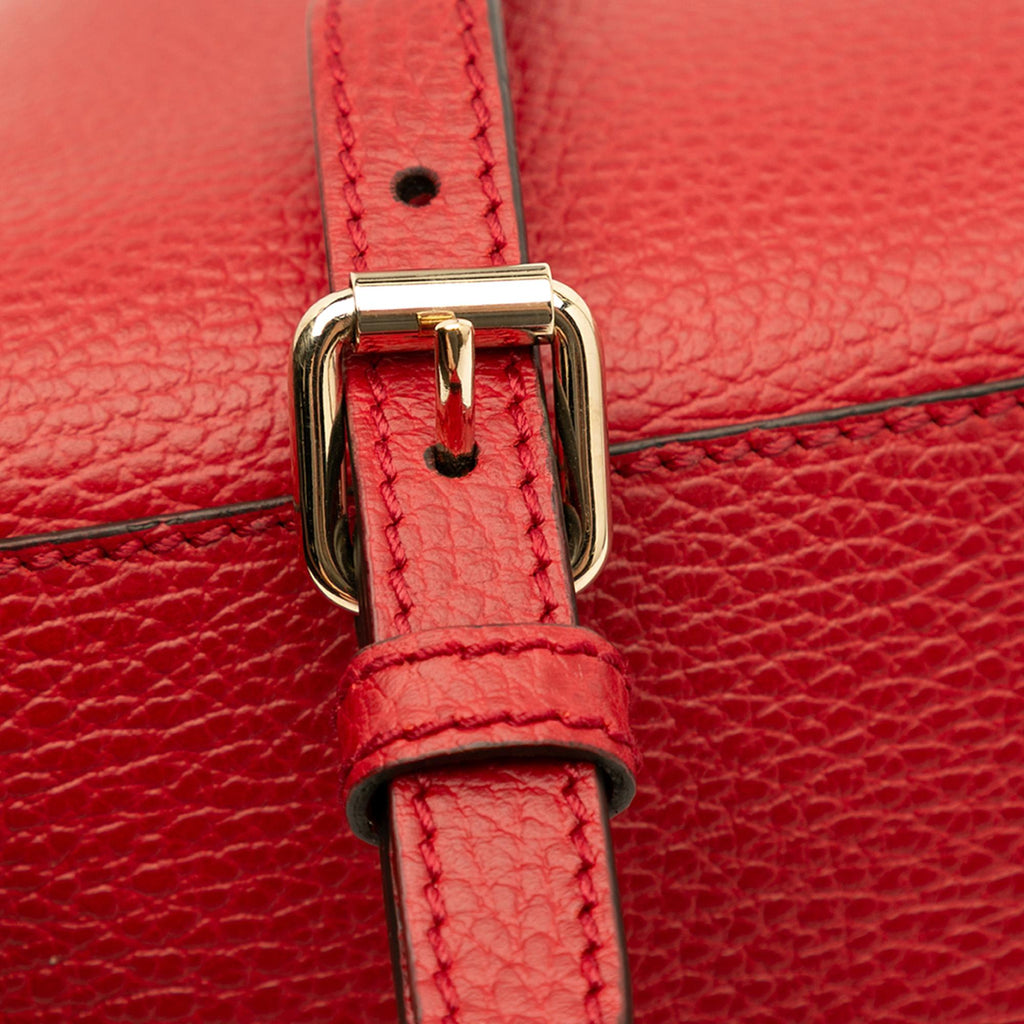 Gucci Dollar Calfskin GG Charm Satchel
