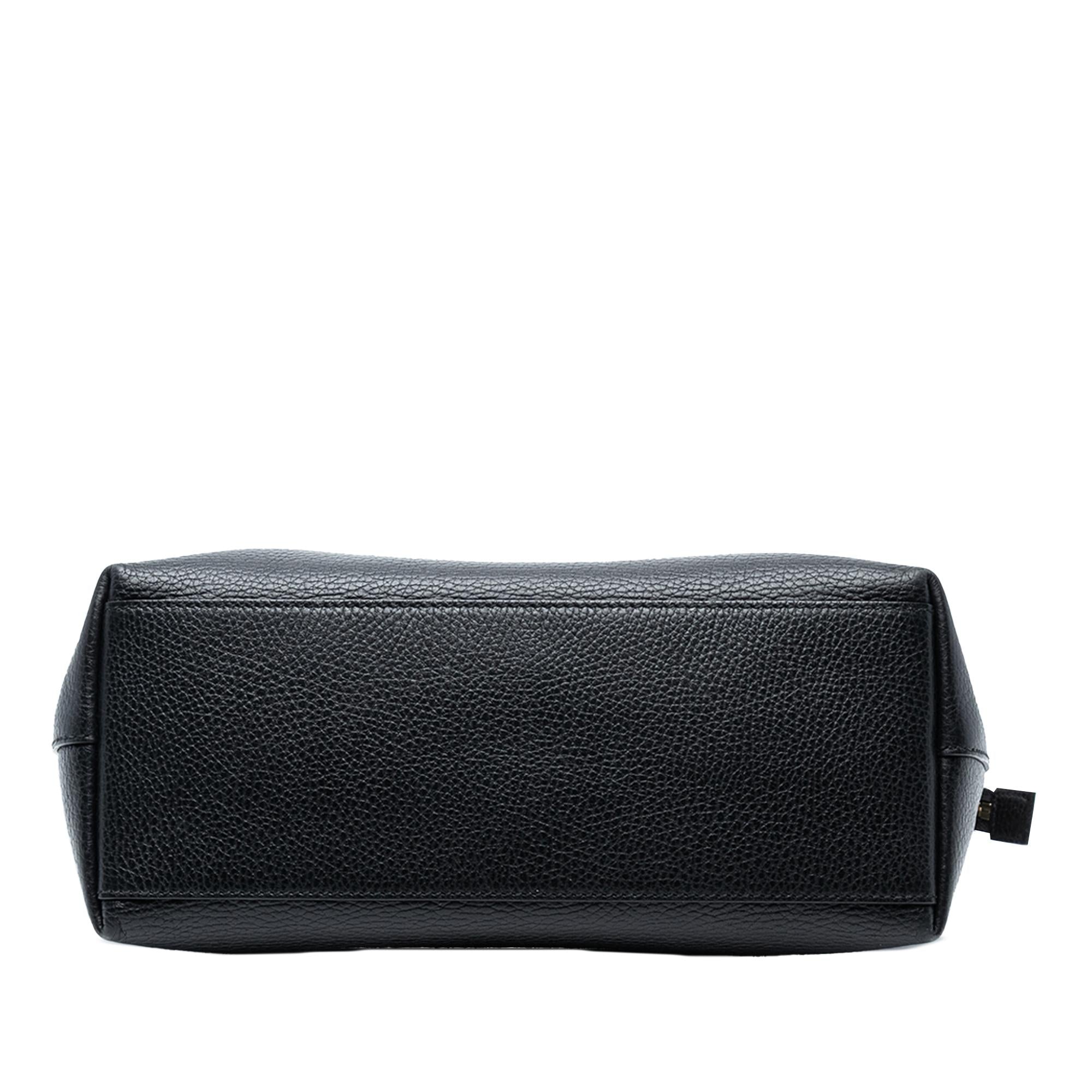 Gucci Dollar Calfskin GG Charm Satchel