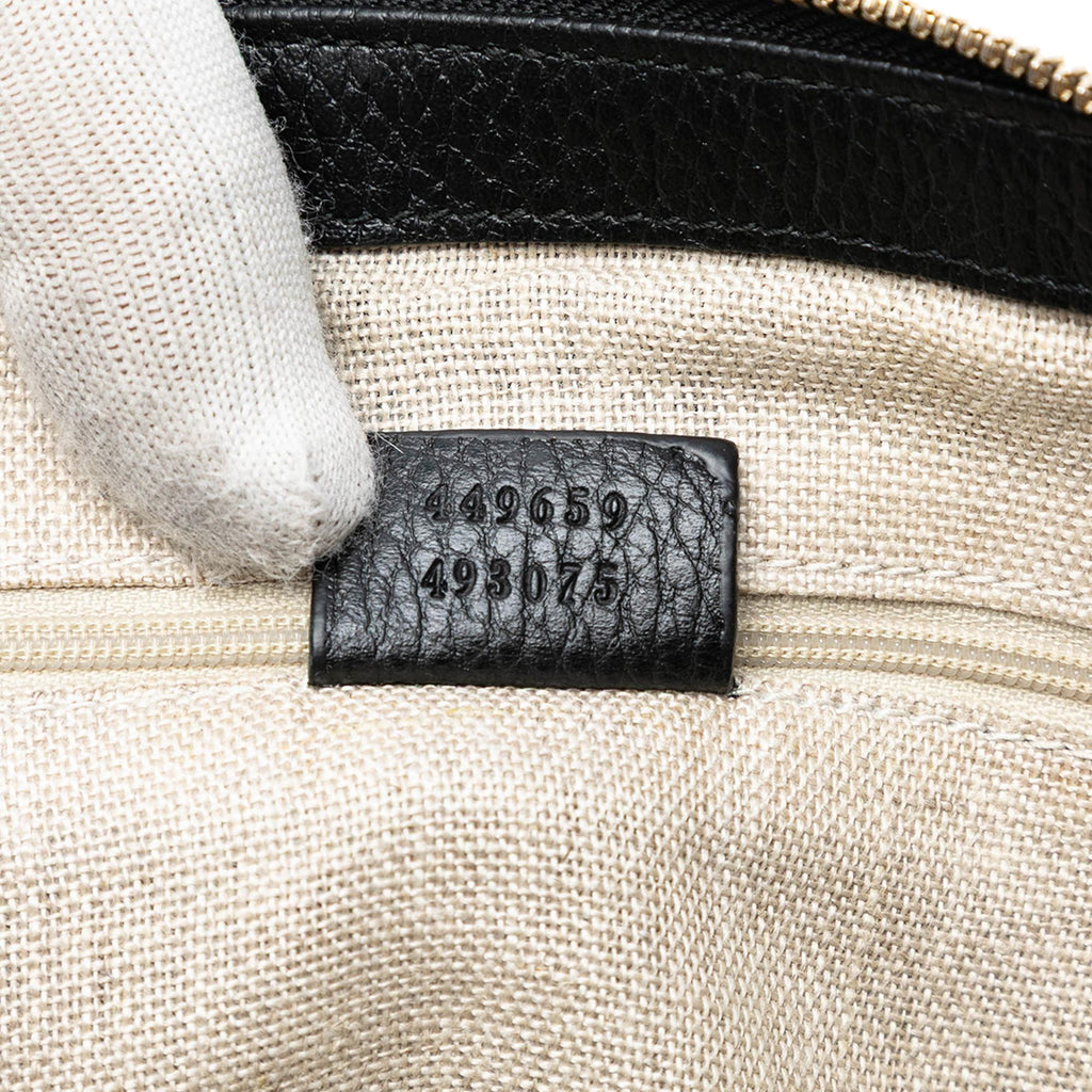 Gucci Dollar Calfskin GG Charm Satchel