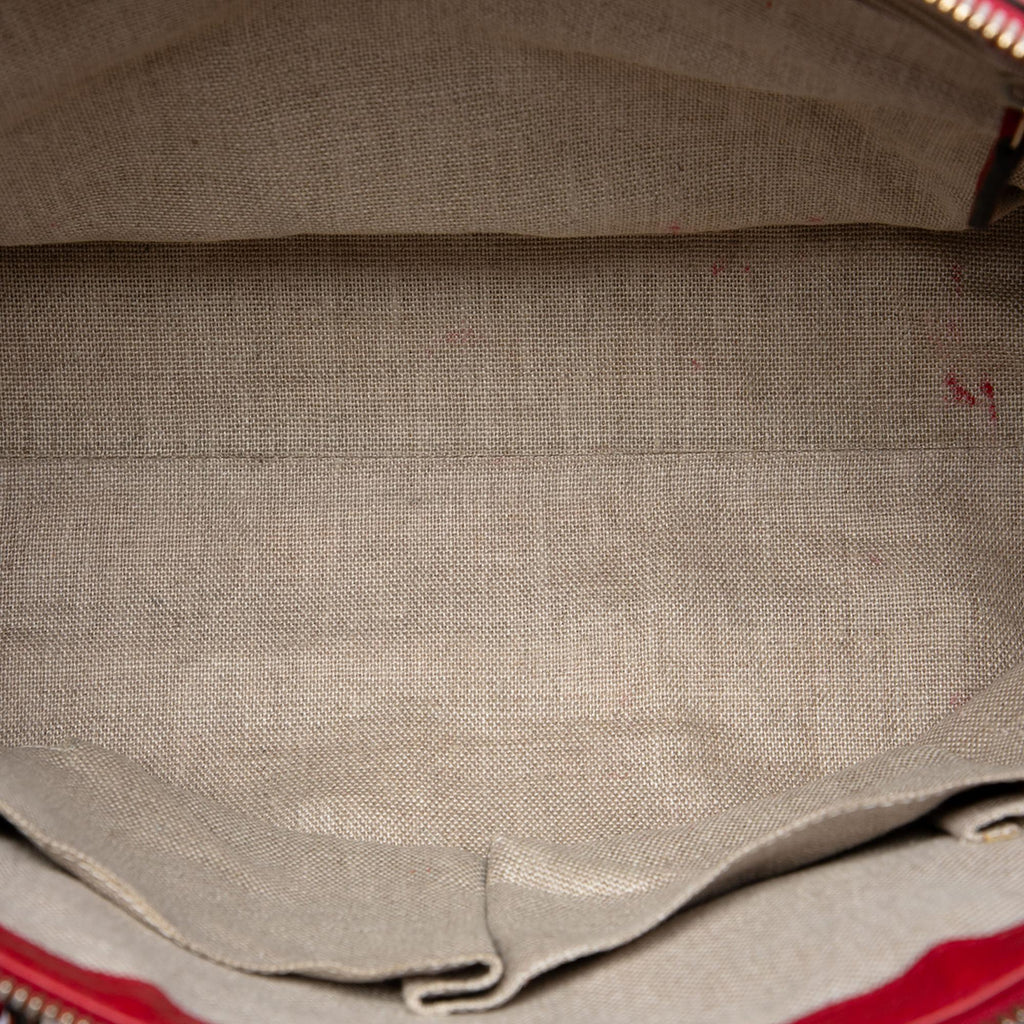 Gucci Dollar Calfskin GG Charm Satchel
