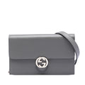 Gucci Dollar Calfskin Interlocking G Wallet on Chain
