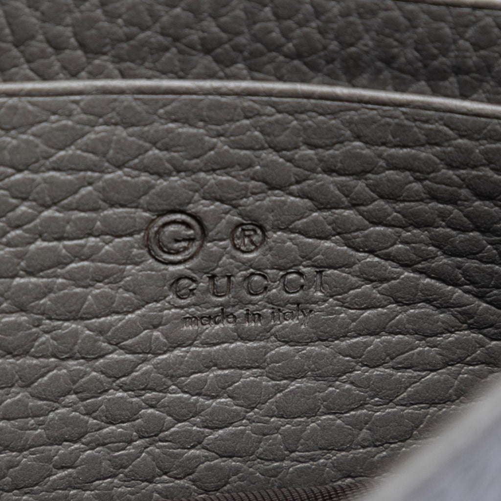 Gucci Dollar Calfskin Interlocking G Wallet on Chain