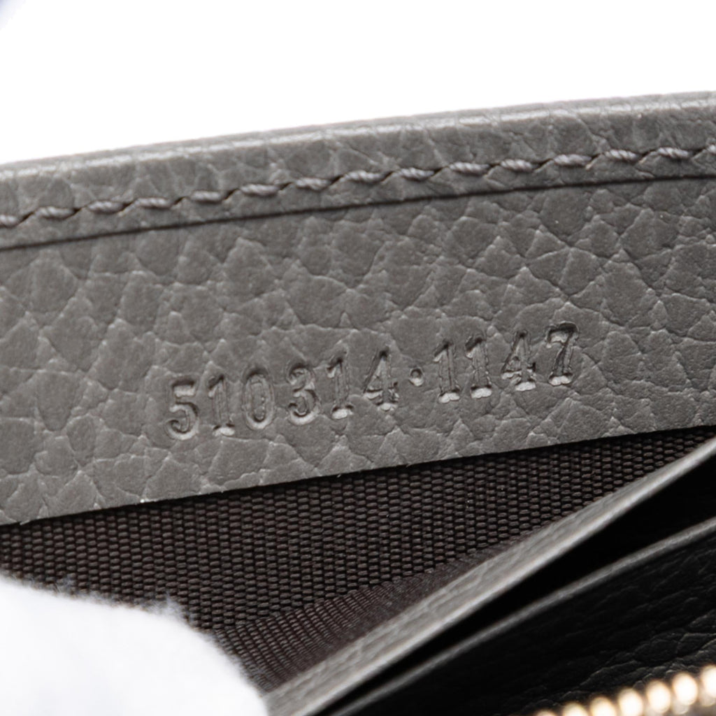 Gucci Dollar Calfskin Interlocking G Wallet on Chain
