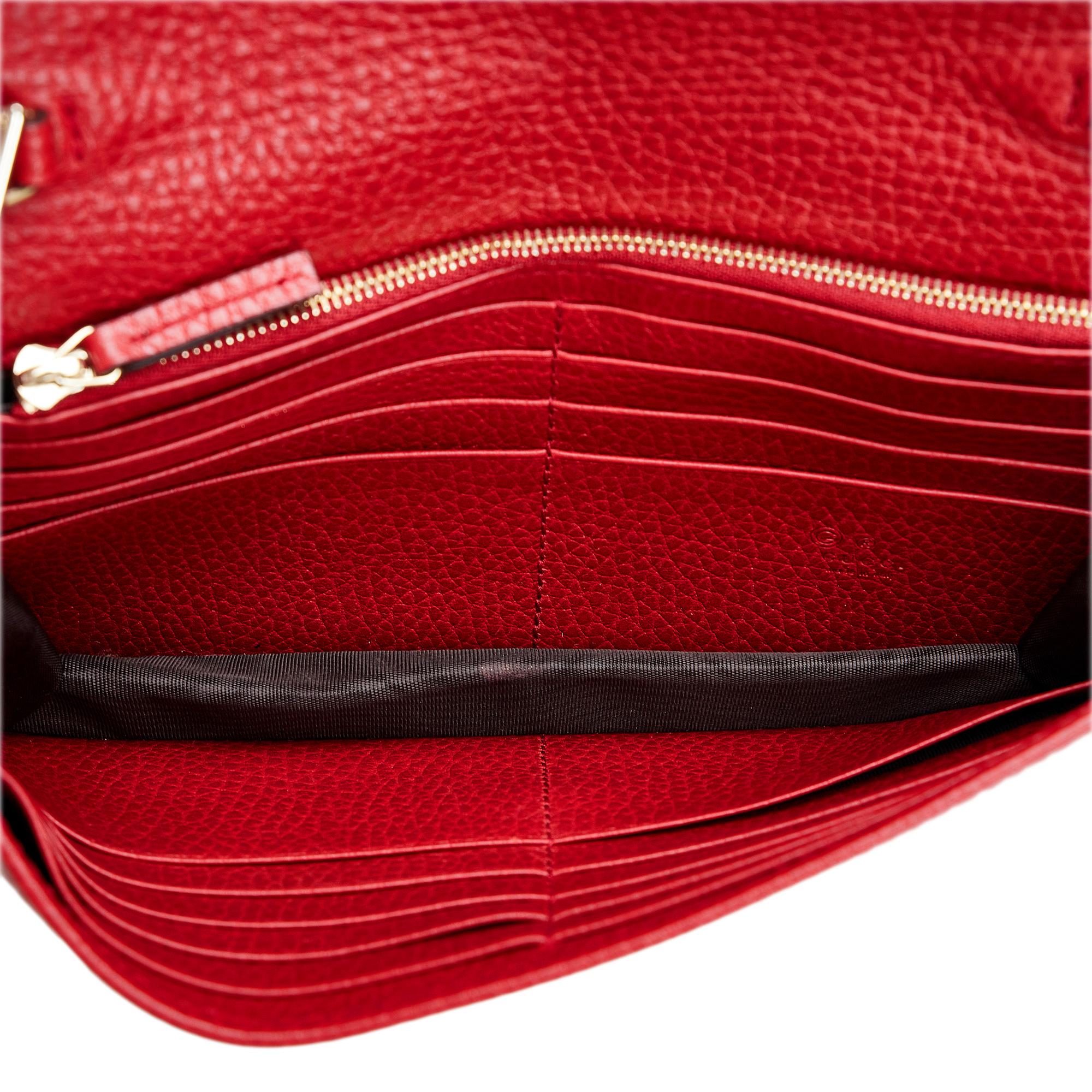 Gucci Dollar Interlocking G Wallet on Chain (SHG-6zAh51)