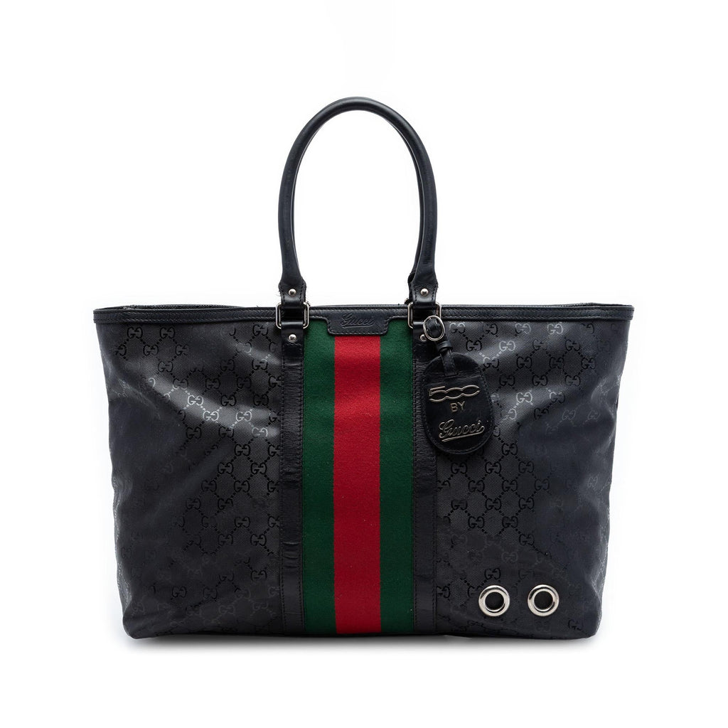 Gucci Fiat 500 Large GG Imprime Web Tote