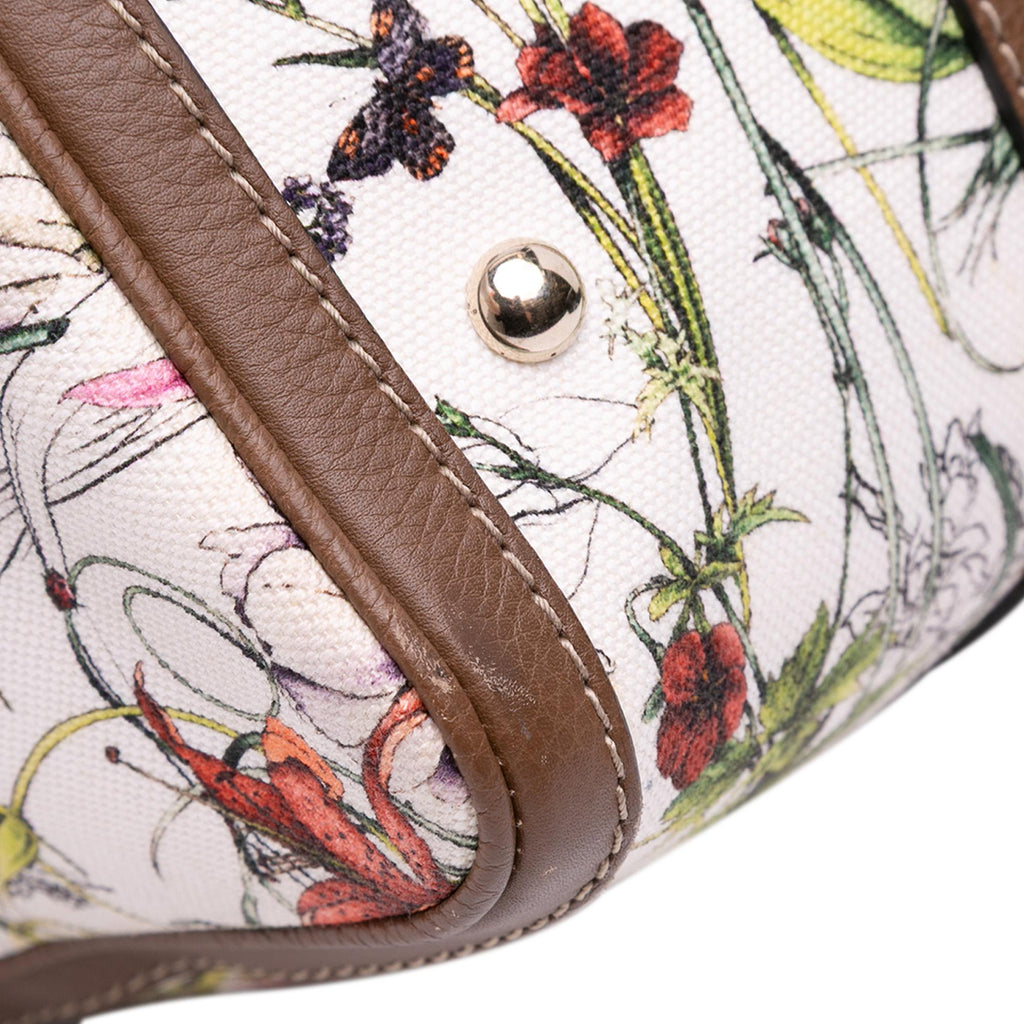 Gucci Flora Canvas Joy Boston Bag