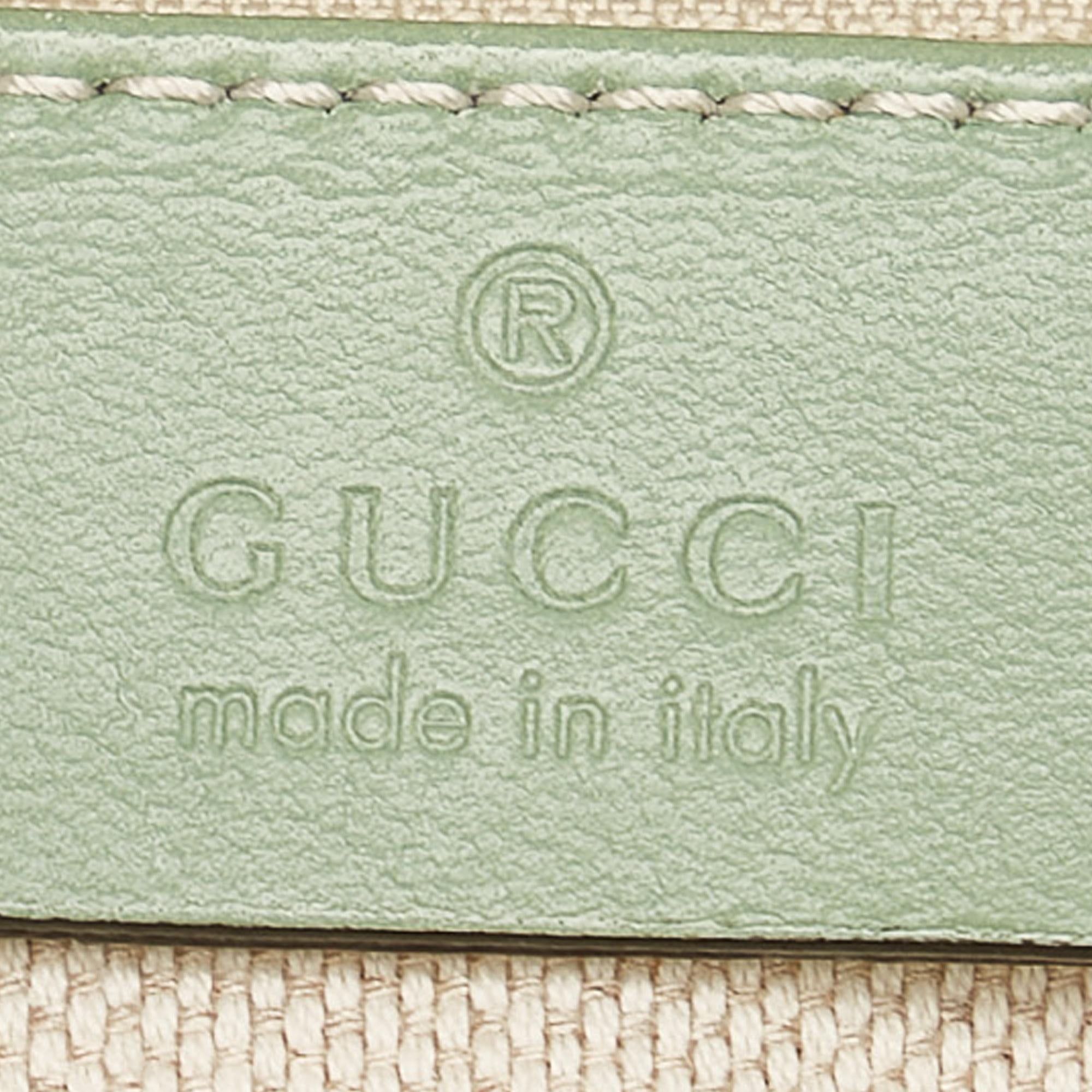 Gucci Flora Knight Nylon Satchel (SHG-26638)