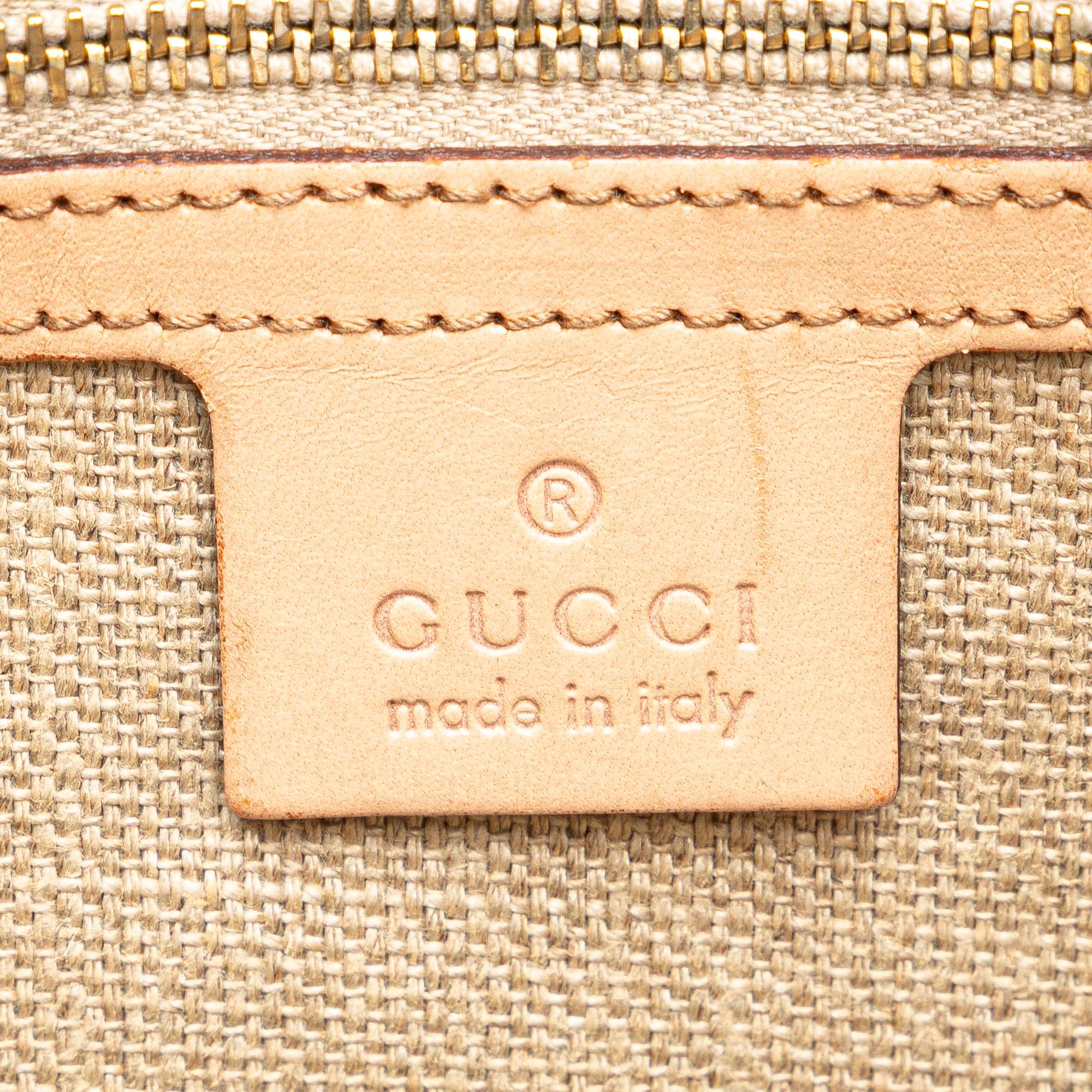 Gucci Flora New Jackie Canvas Shoulder Bag (SHG-3GVtqV)