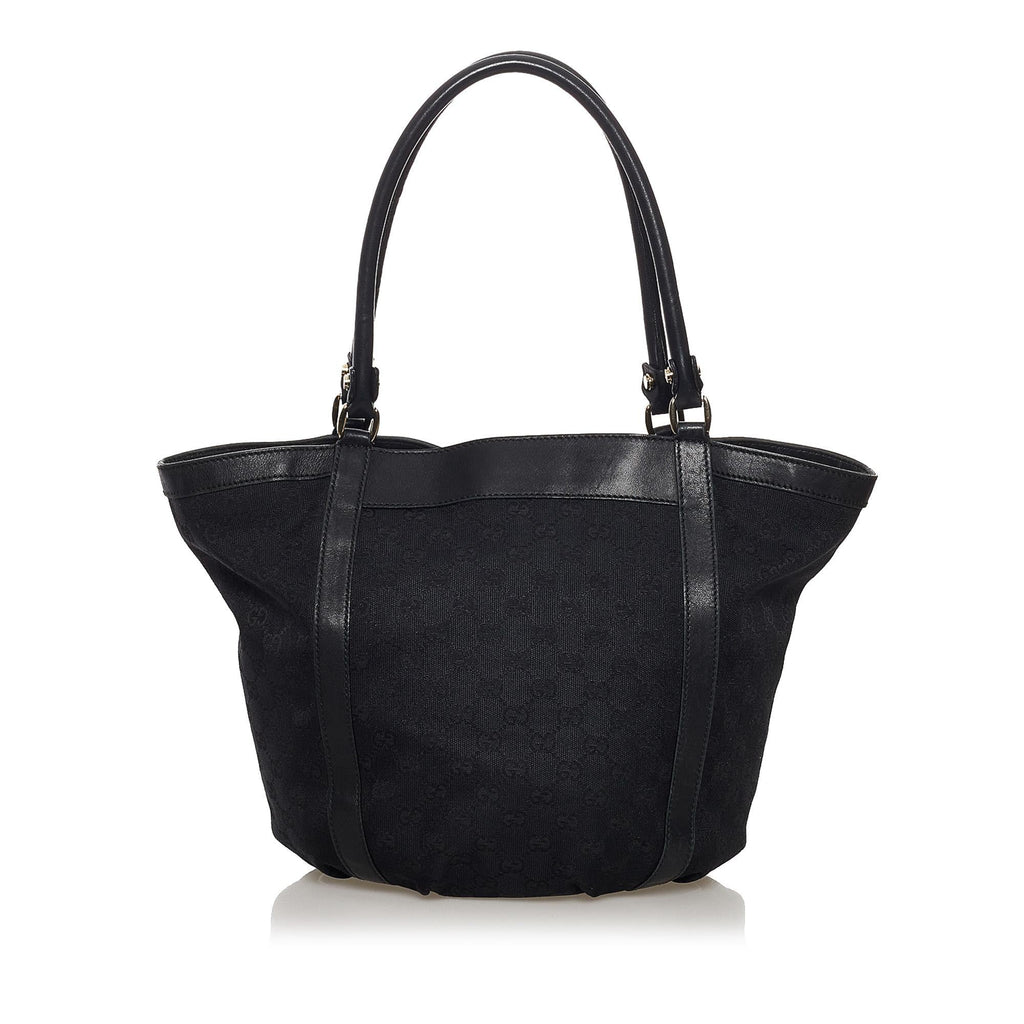 Gucci GG Abbey D-Ring Canvas Tote Bag (SHG-32393)