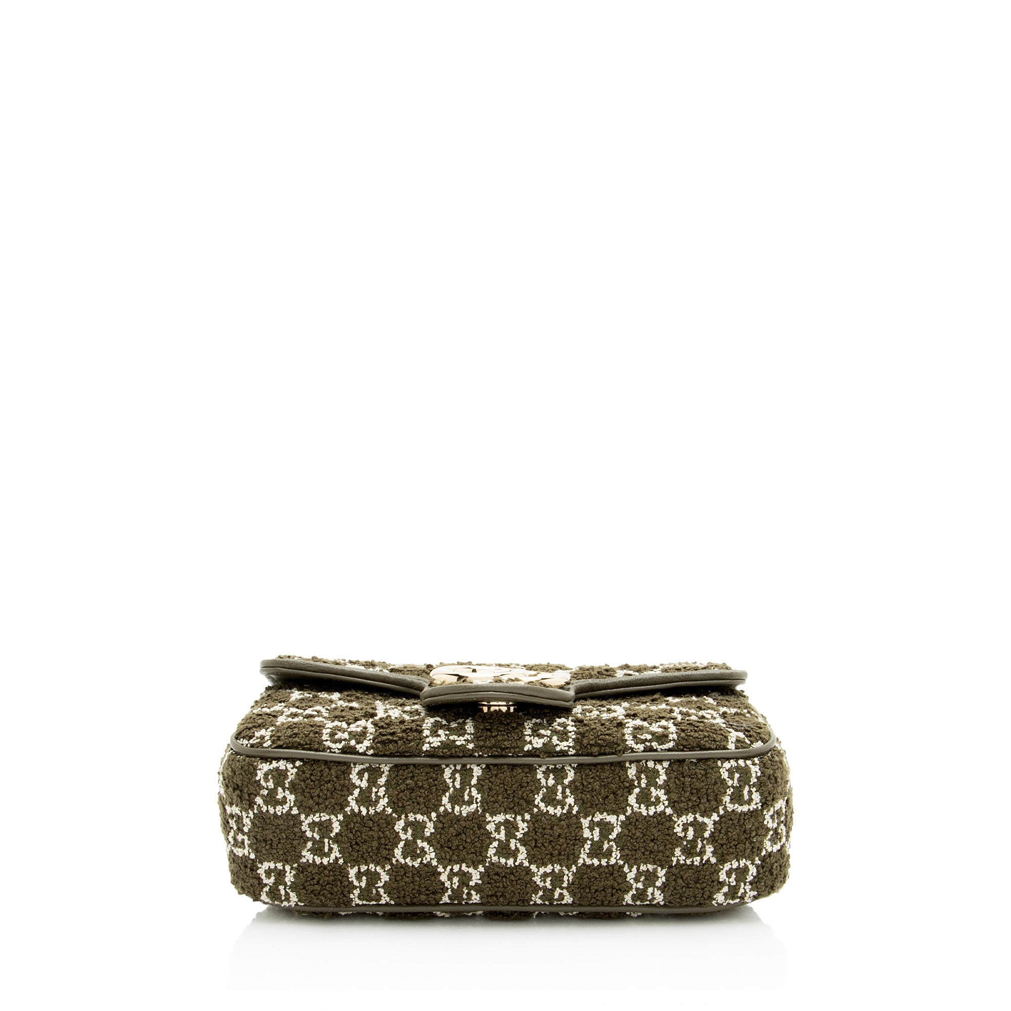 Gucci GG Boucle Tweed GG Marmont Mini Flap Bag