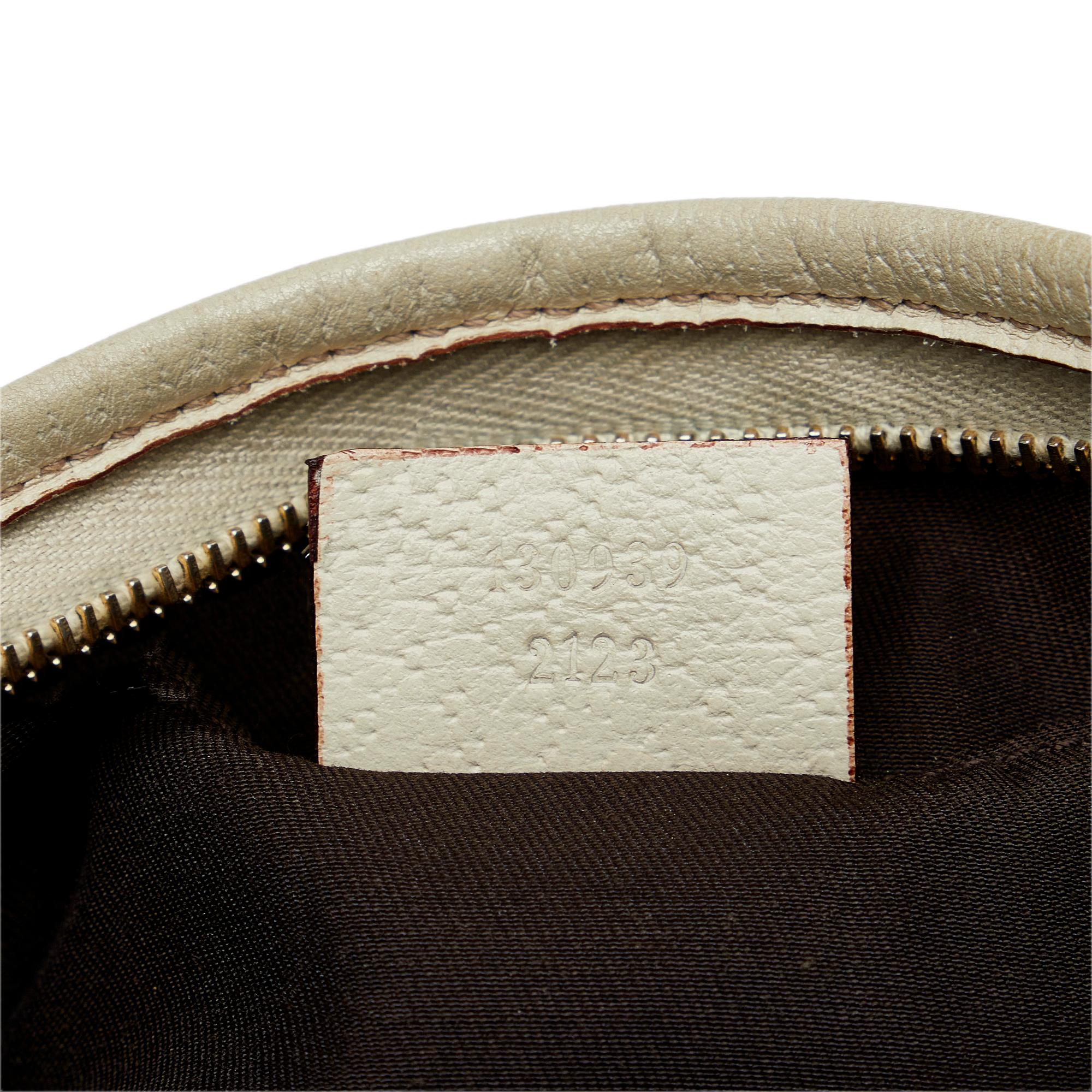 Gucci GG Canvas Abbey D-Ring Baguette (SHG-7E86TE)