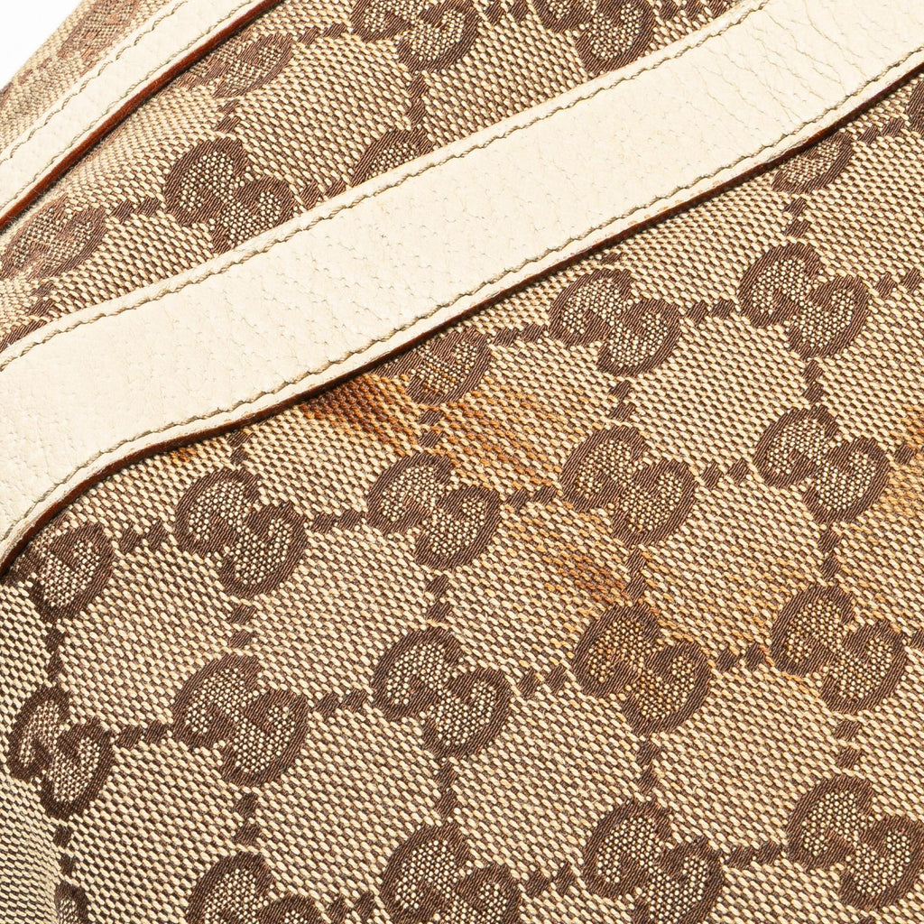 Gucci GG Canvas Abbey D Ring Convertible Satchel