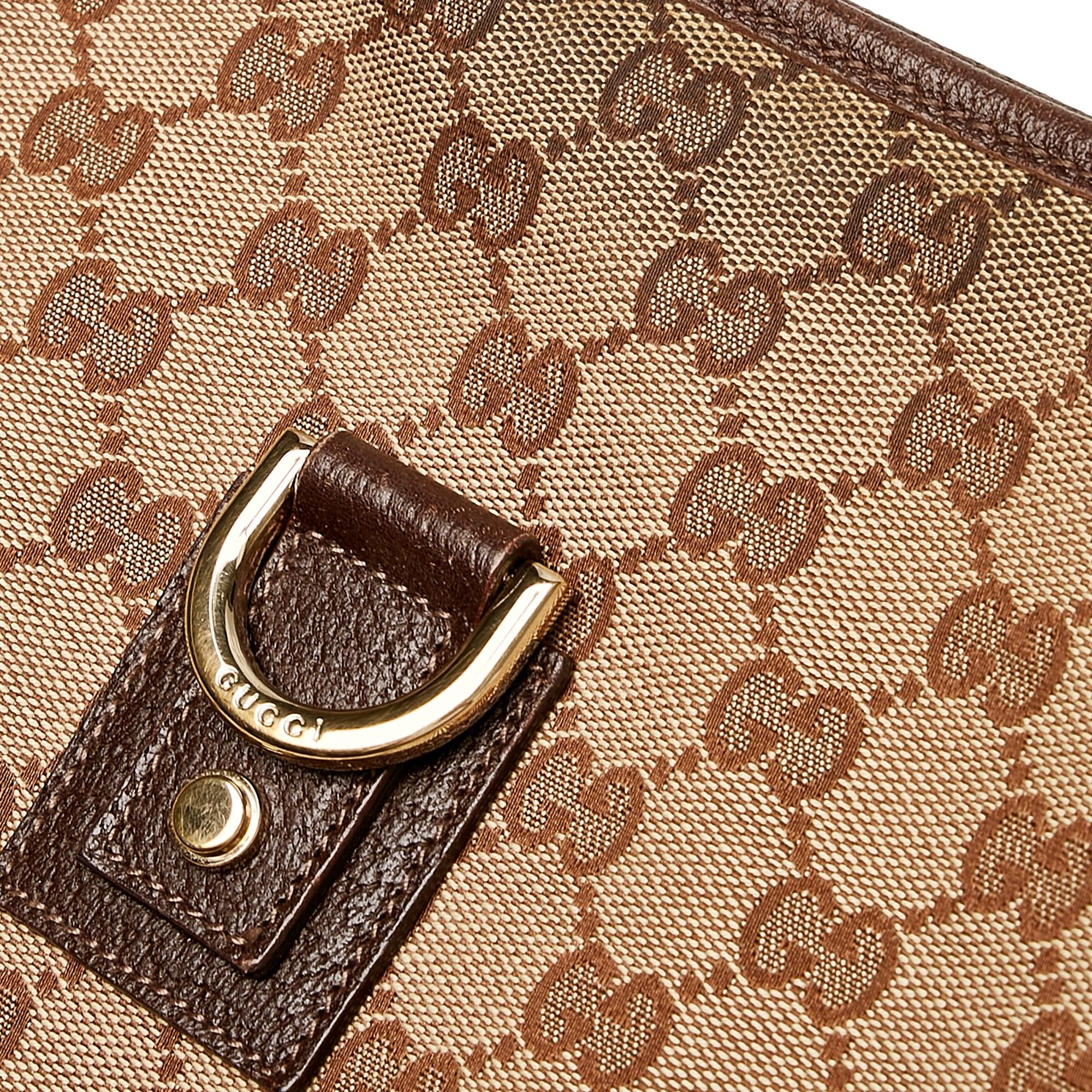Gucci GG Canvas Abbey D-Ring Crossbody Bag (SHG-32579)