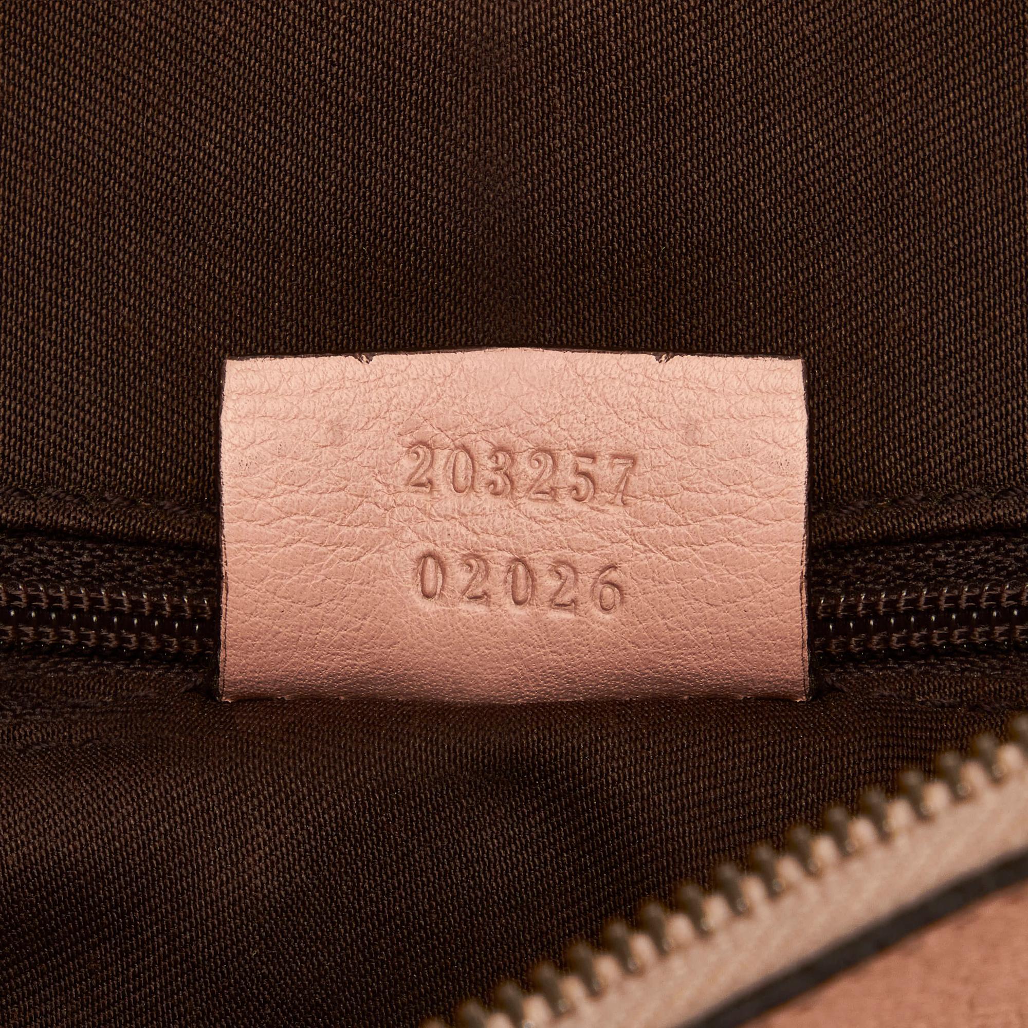 Gucci GG Canvas Abbey D-Ring Crossbody Bag (SHG-34709)