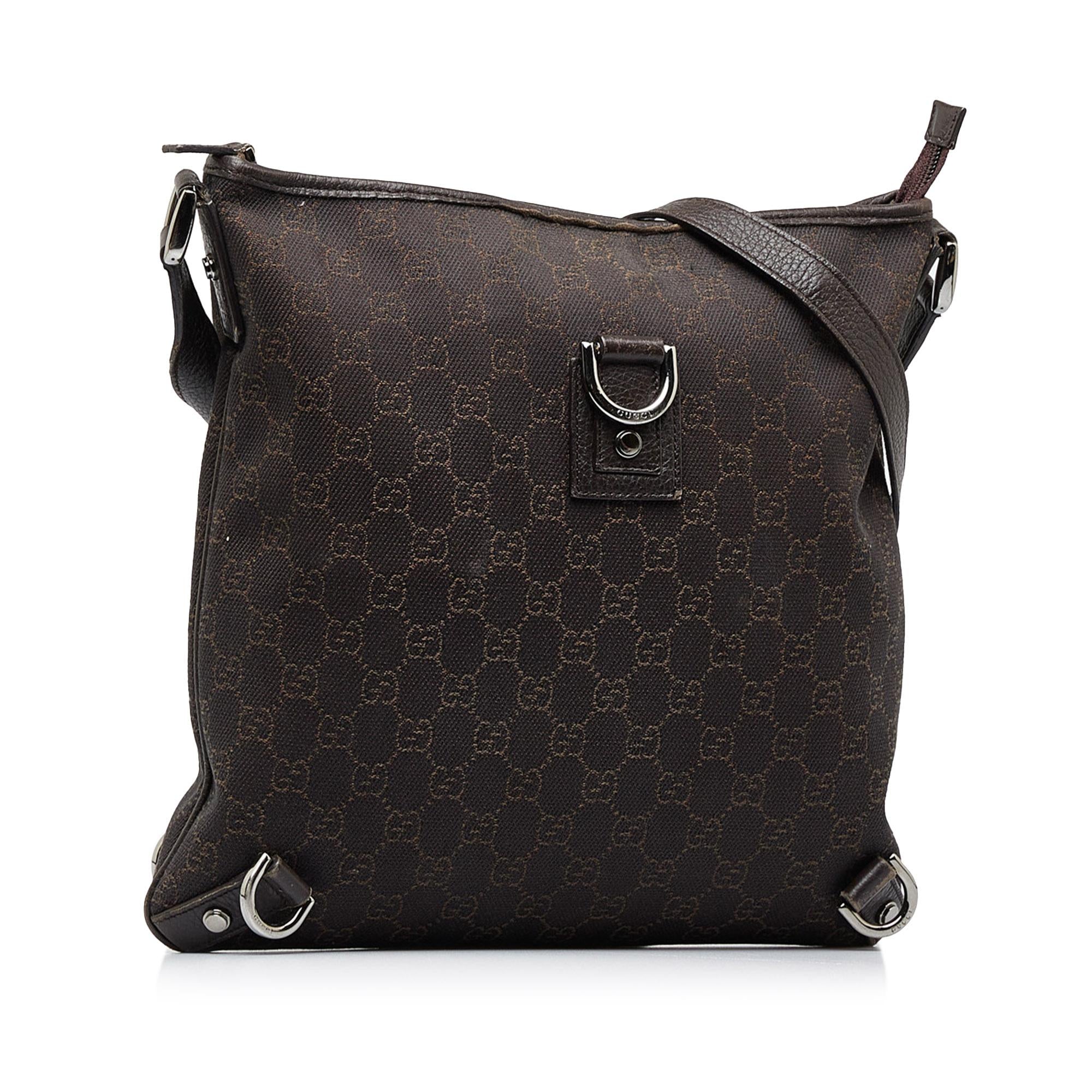 Gucci GG Canvas Abbey D-Ring Crossbody (SHG-jHzWW0)