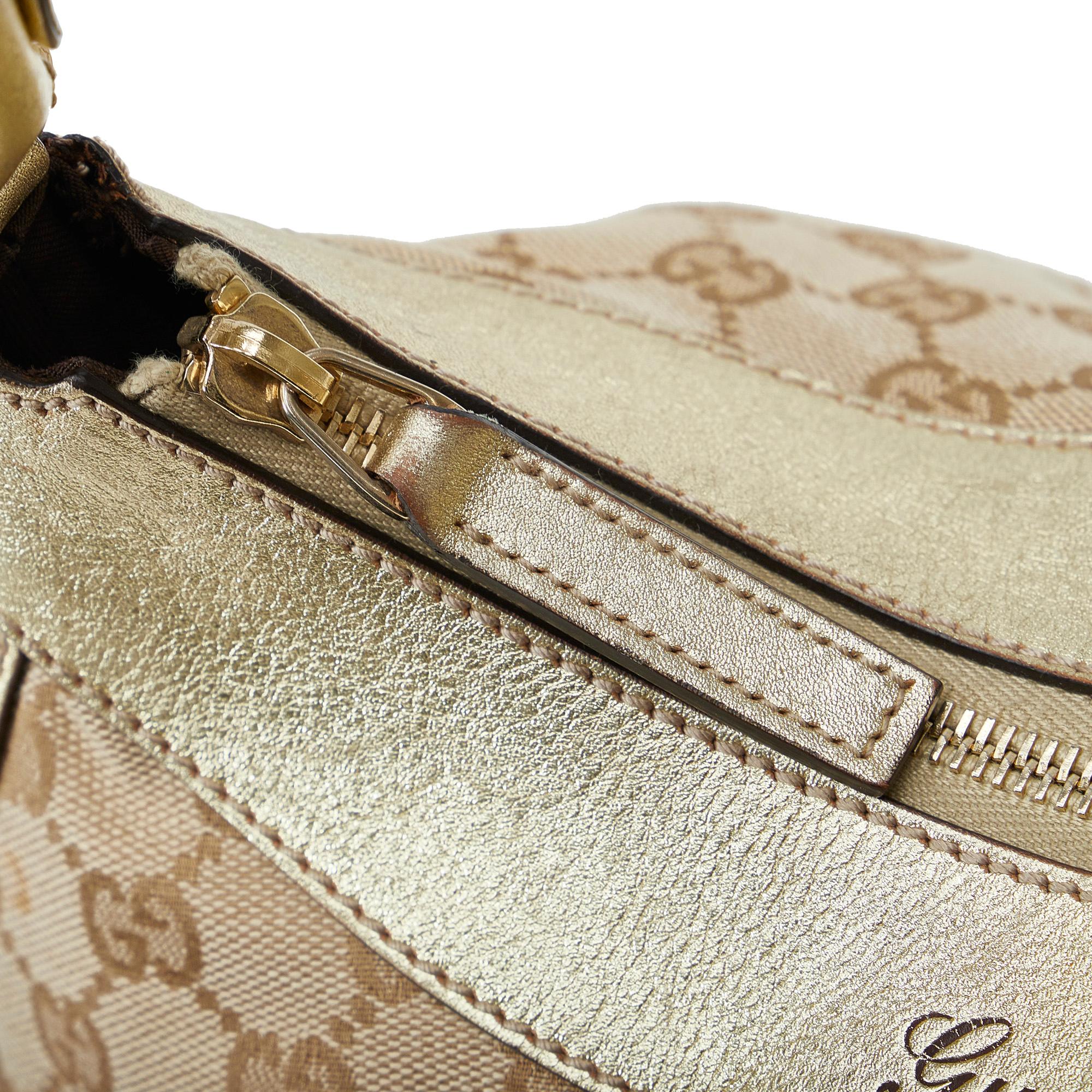 Gucci GG Canvas Abbey D-Ring Handbag (SHG-PoyR9u)