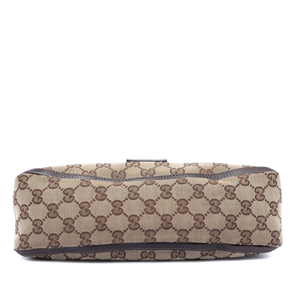 Gucci GG Canvas Abbey D Ring Pochette