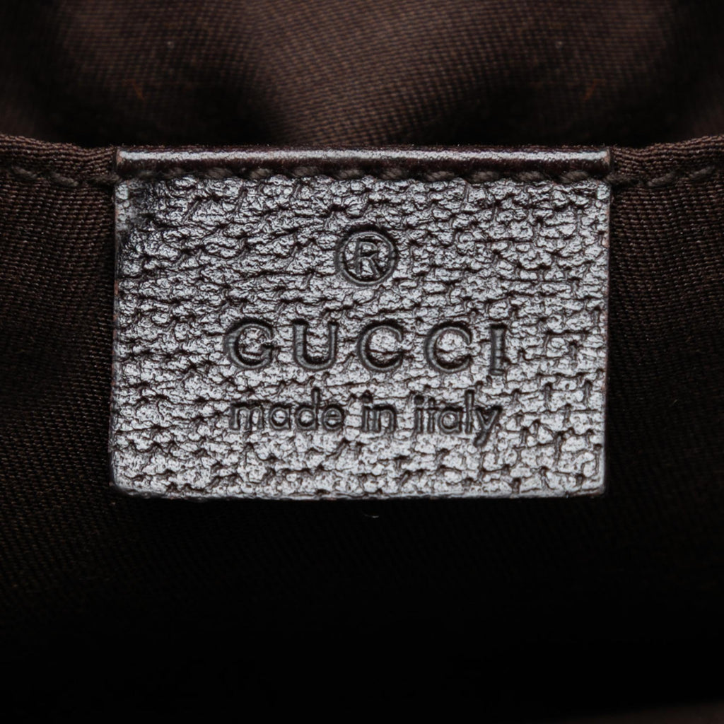 Gucci GG Canvas Abbey D Ring Pochette