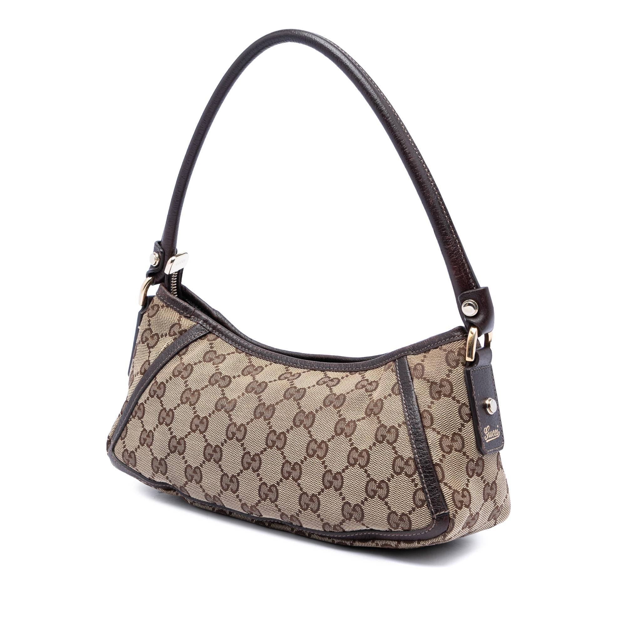 Gucci GG Canvas Abbey D Ring Pochette