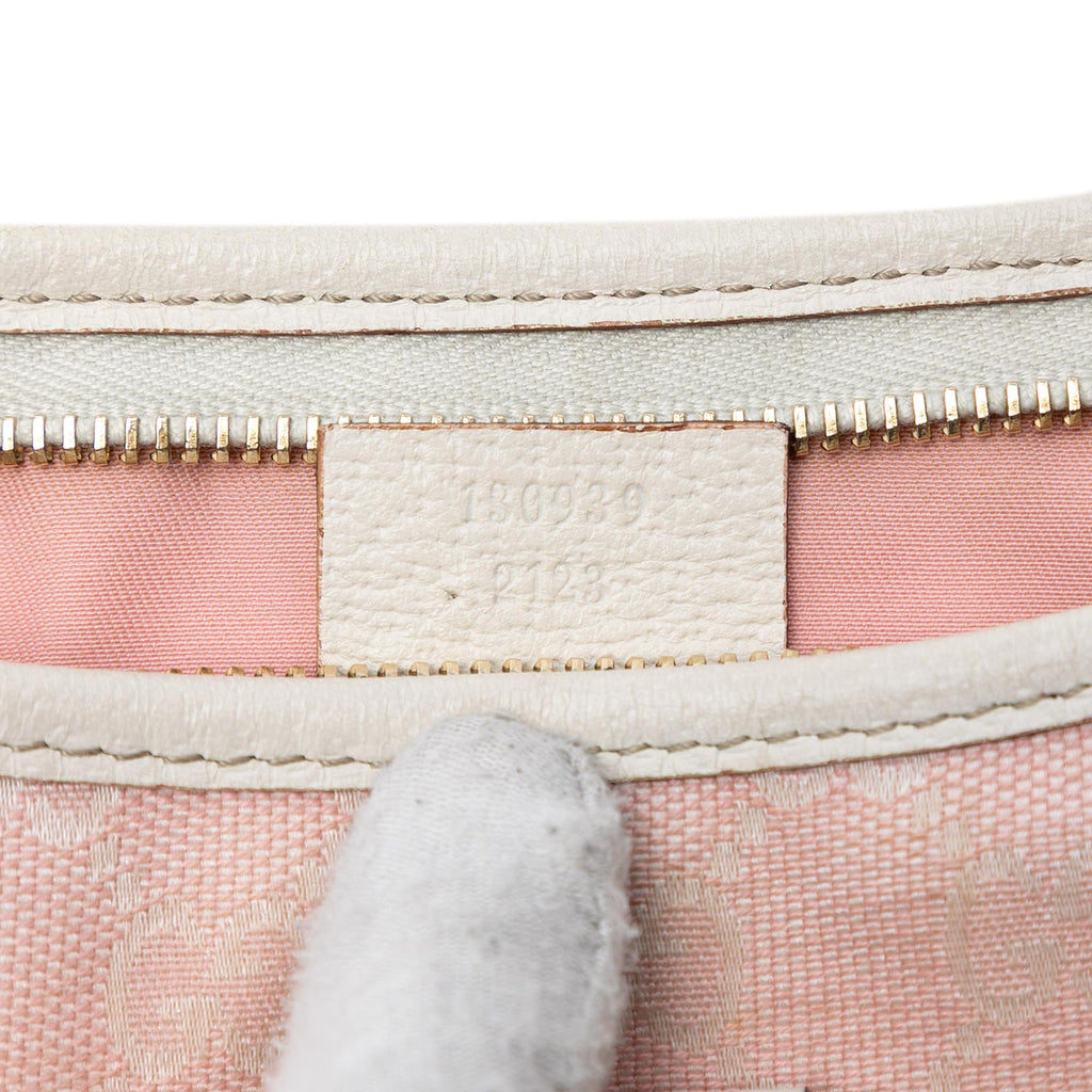 Gucci GG Canvas Abbey D Ring Pochette