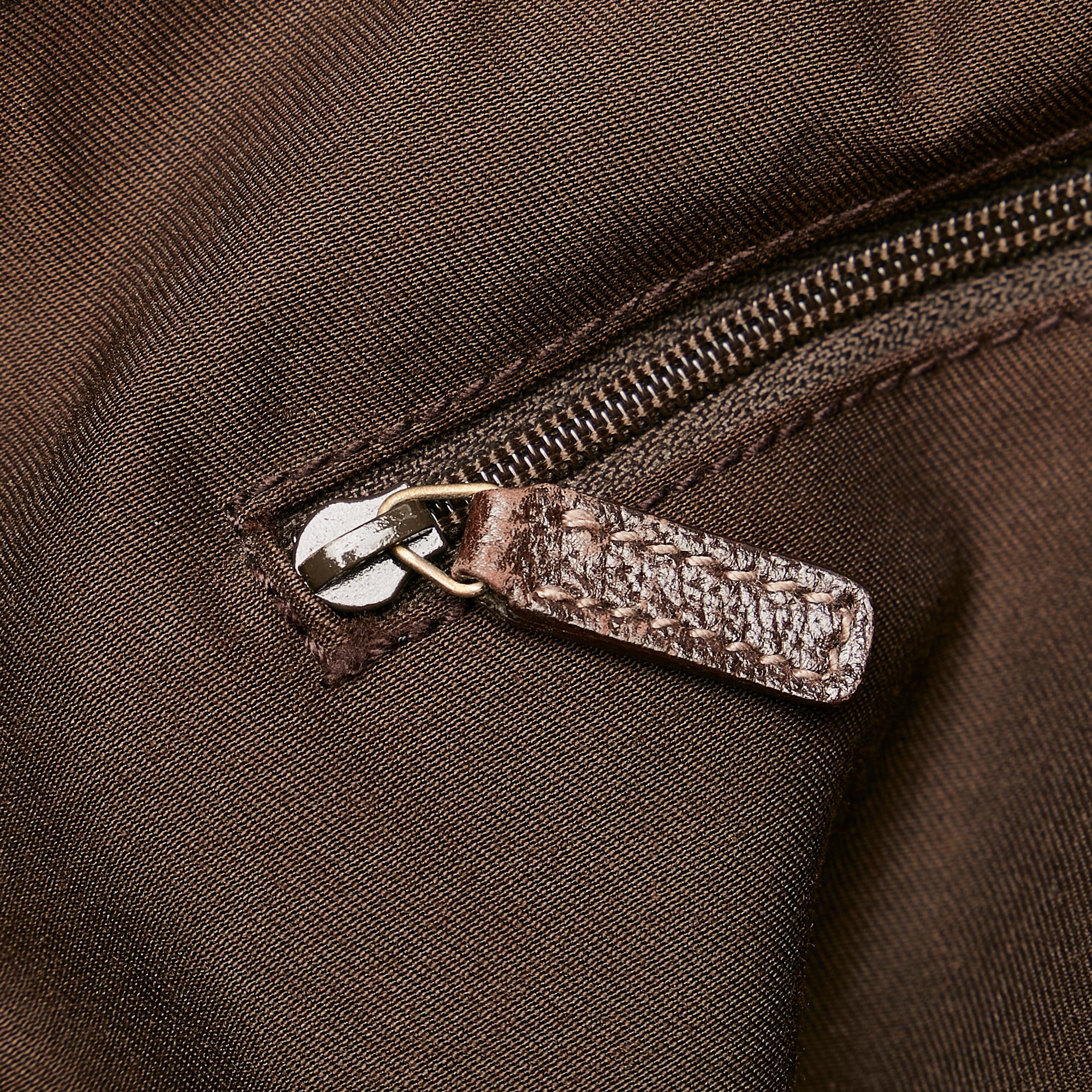 Gucci GG Canvas Abbey D-Ring Shoulder Bag (SHG-30118)