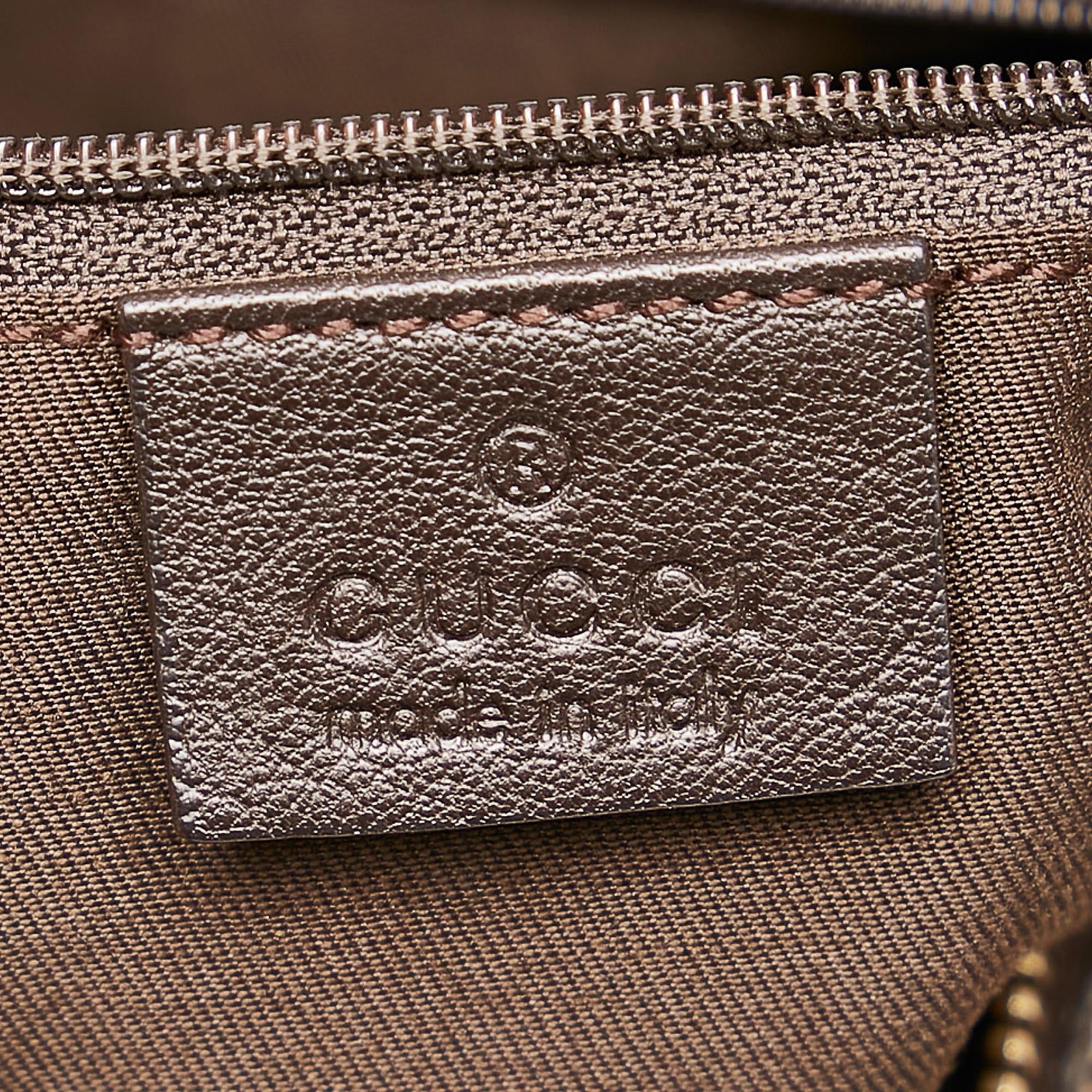 Gucci GG Canvas Abbey D-Ring Shoulder Bag (SHG-30748)