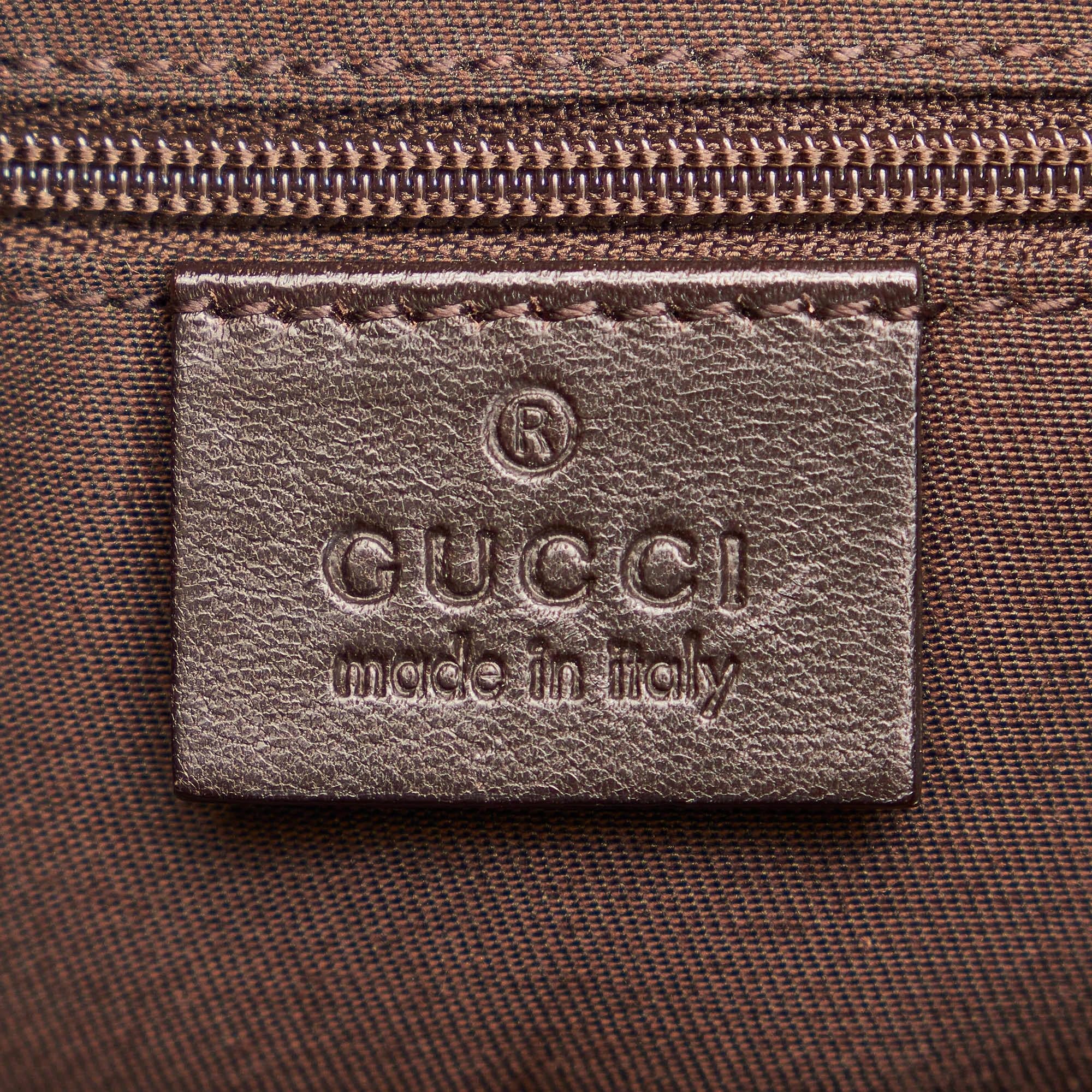 Gucci GG Canvas Abbey D-Ring Shoulder Bag (SHG-32413)