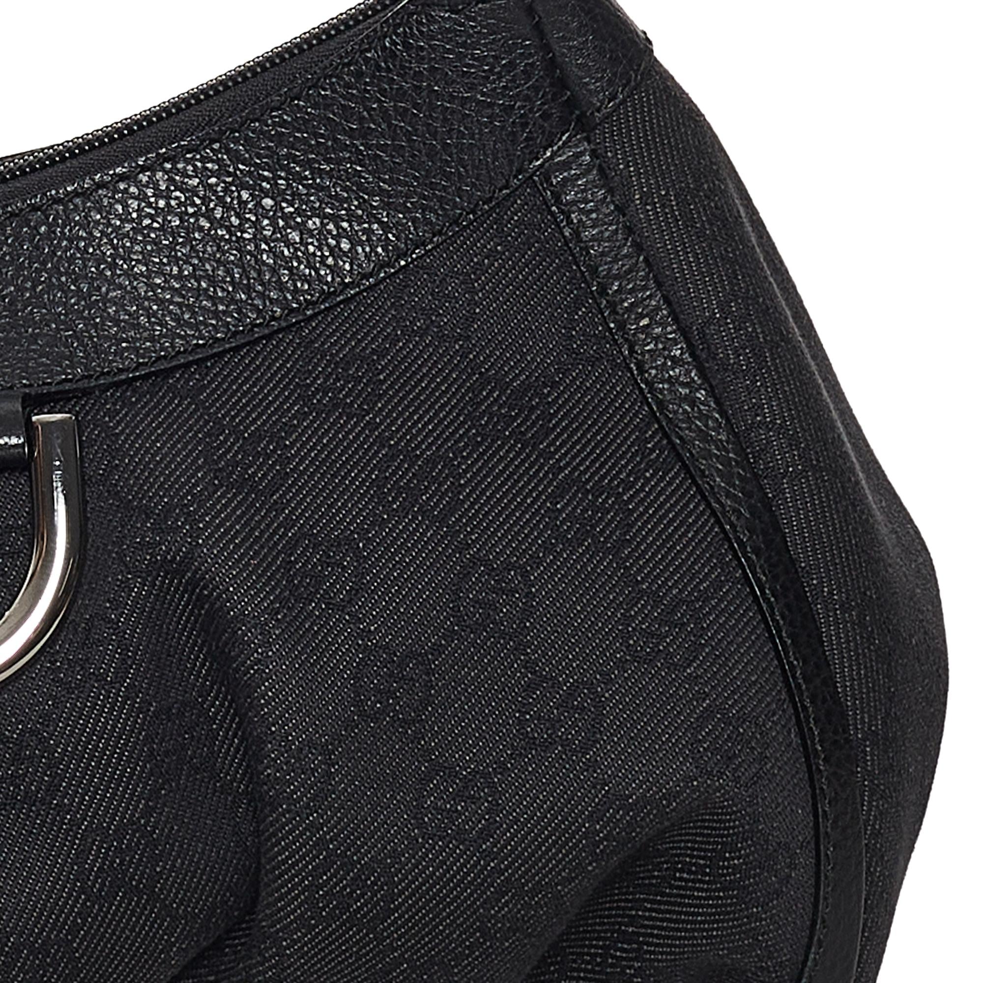 Gucci GG Canvas Abbey D-Ring Shoulder Bag (SHG-33709)