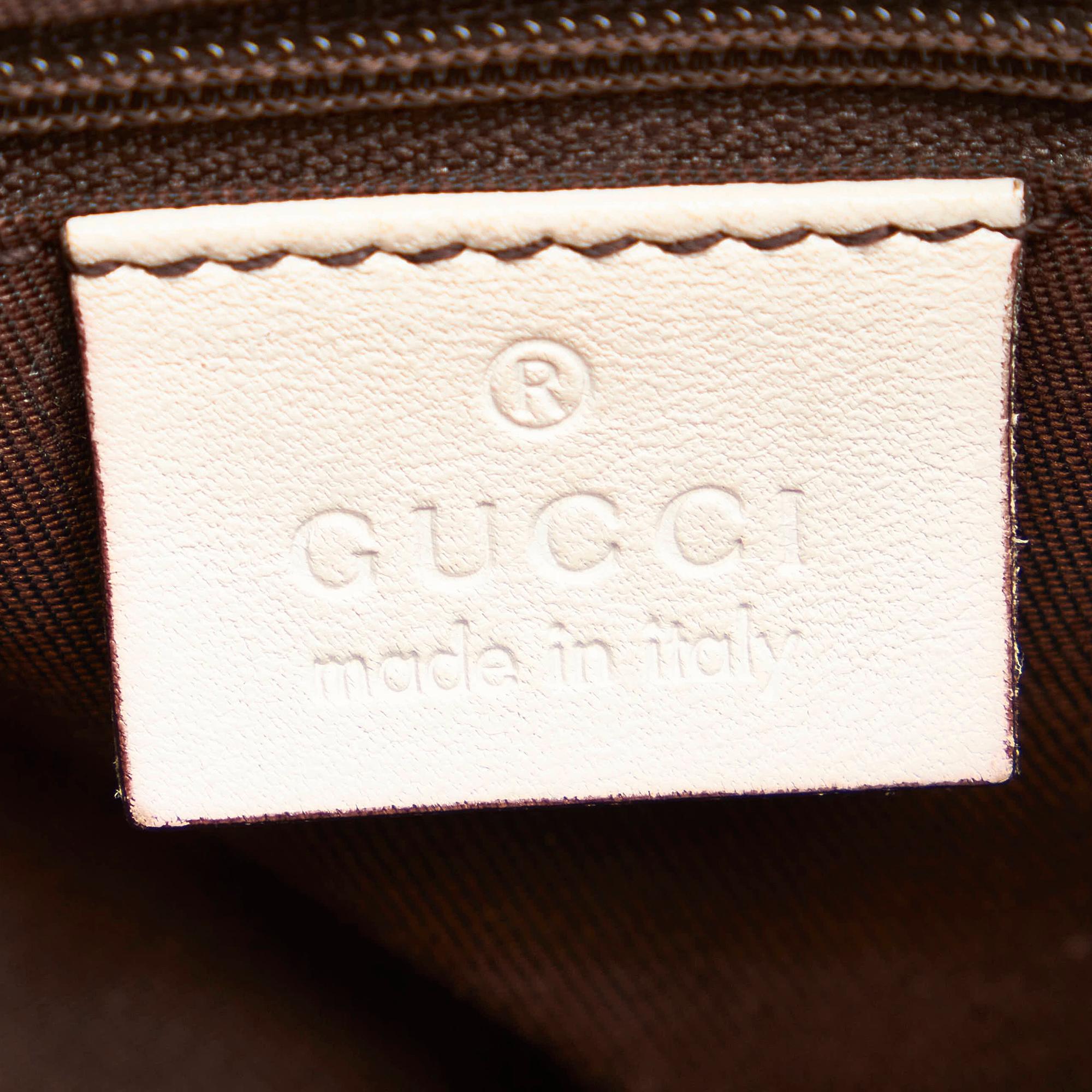 Gucci GG Canvas Abbey D-Ring Shoulder Bag (SHG-34755)