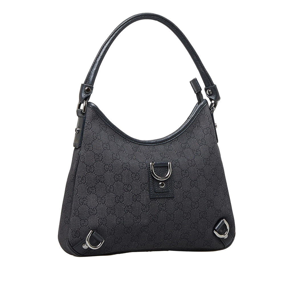 Gucci GG Canvas Abbey D-Ring Shoulder Bag (SHG-JiQEIX)