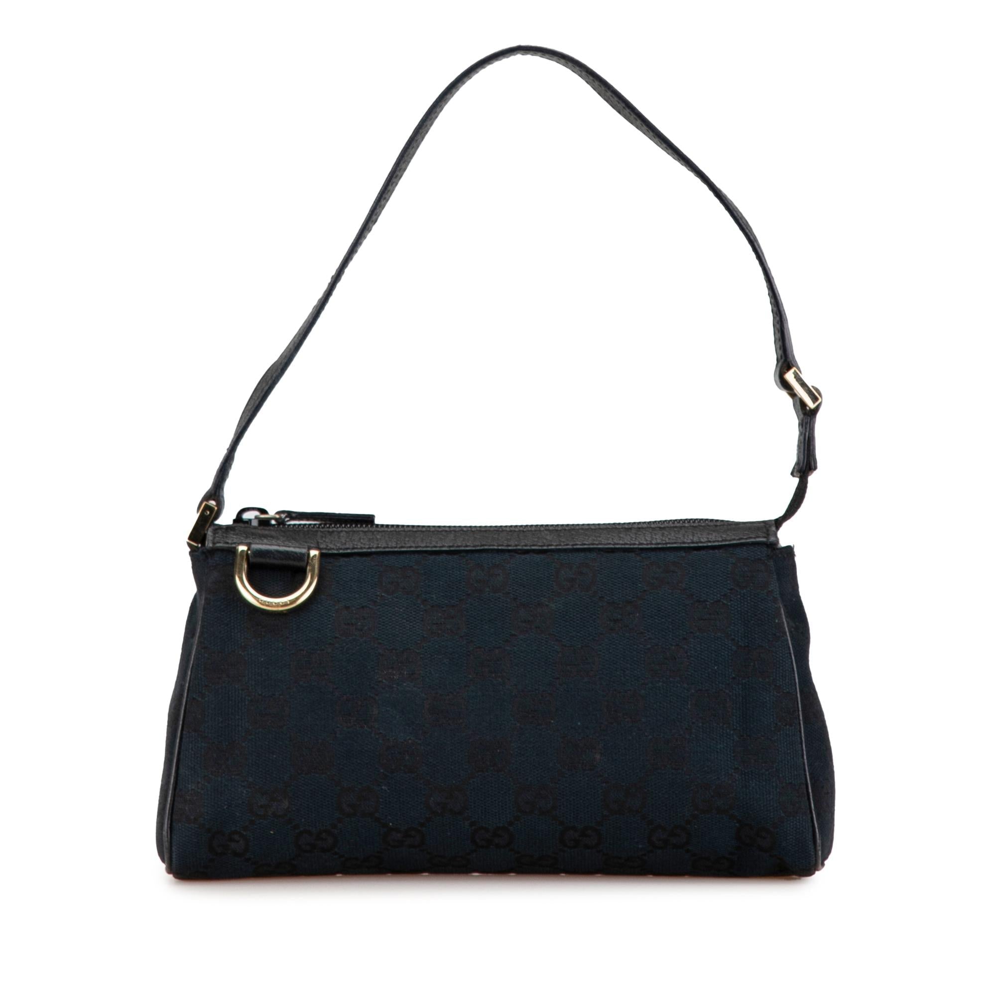 Gucci GG Canvas Abbey D Ring Shoulder Bag (SHG-tjht6F)