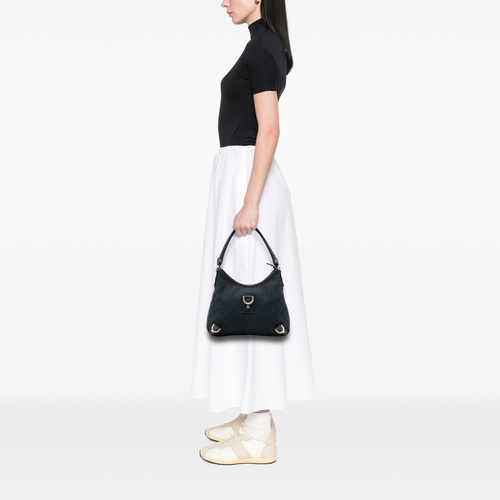 Gucci GG Canvas Abbey D Ring Shoulder Bag