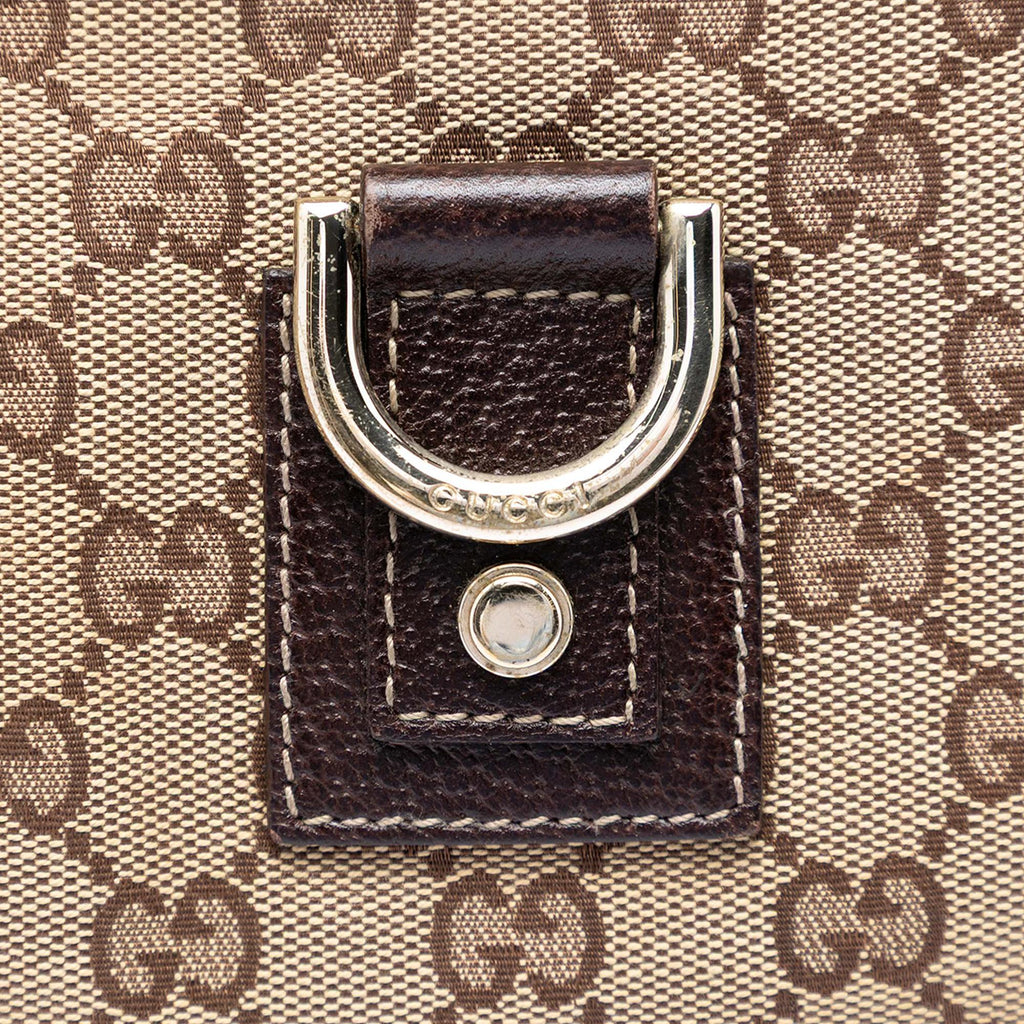 Gucci GG Canvas Abbey D Ring Shoulder Bag