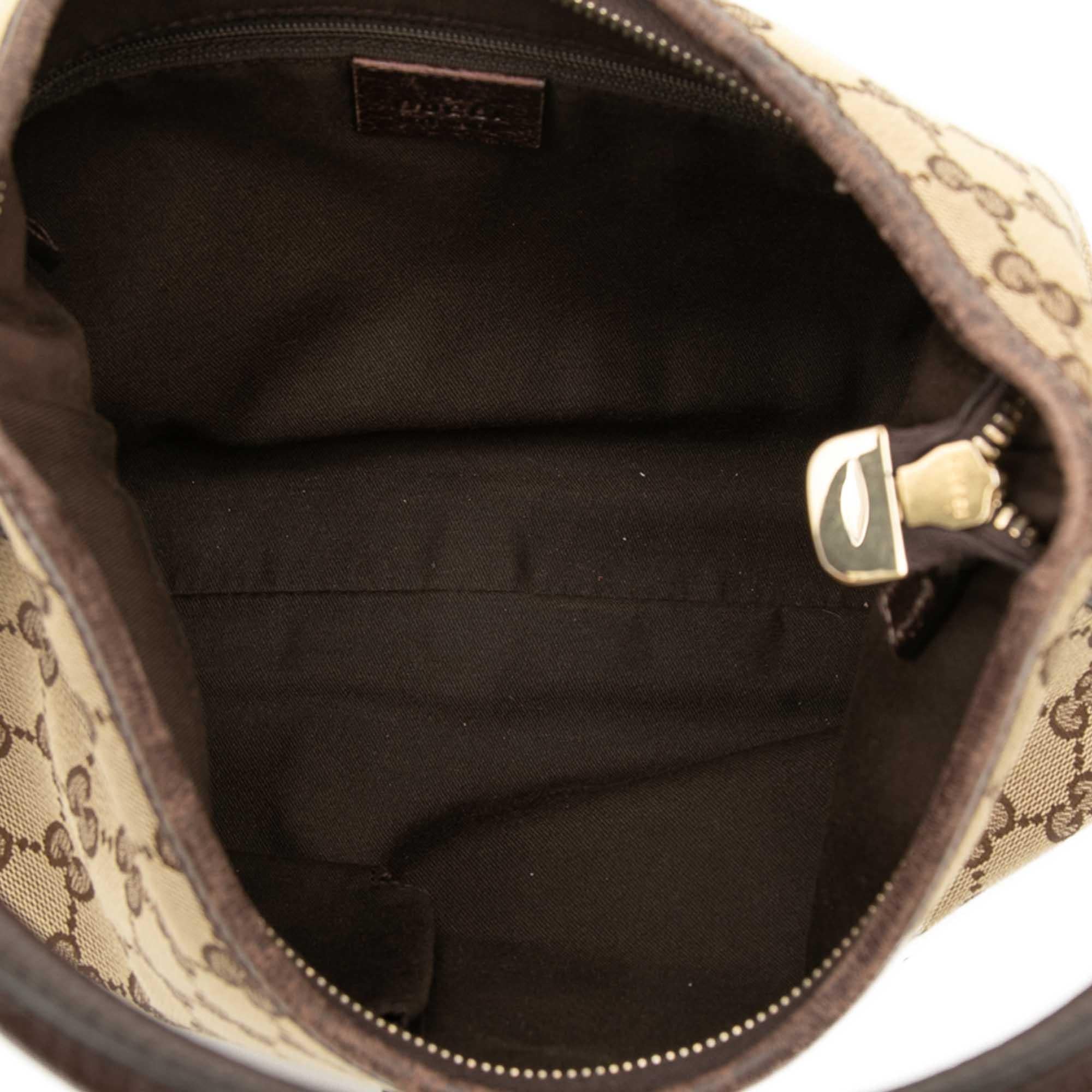 Gucci GG Canvas Abbey D Ring Shoulder Bag
